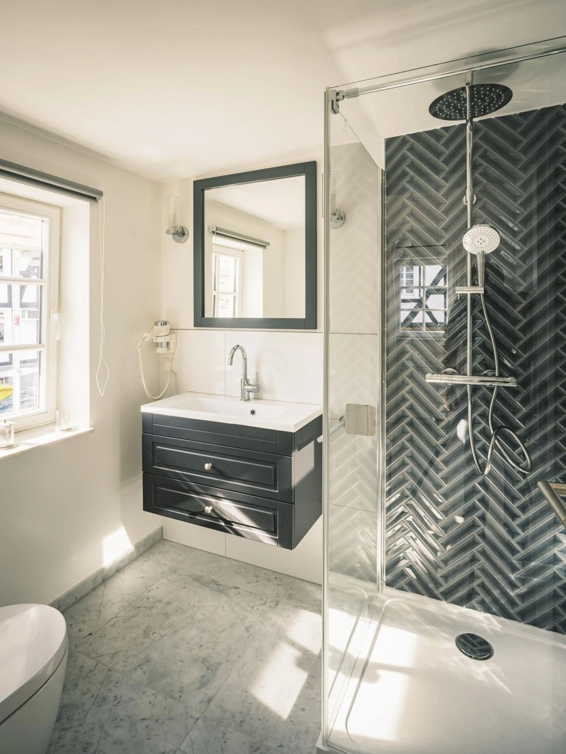 Bathroom in Flecker Hotel