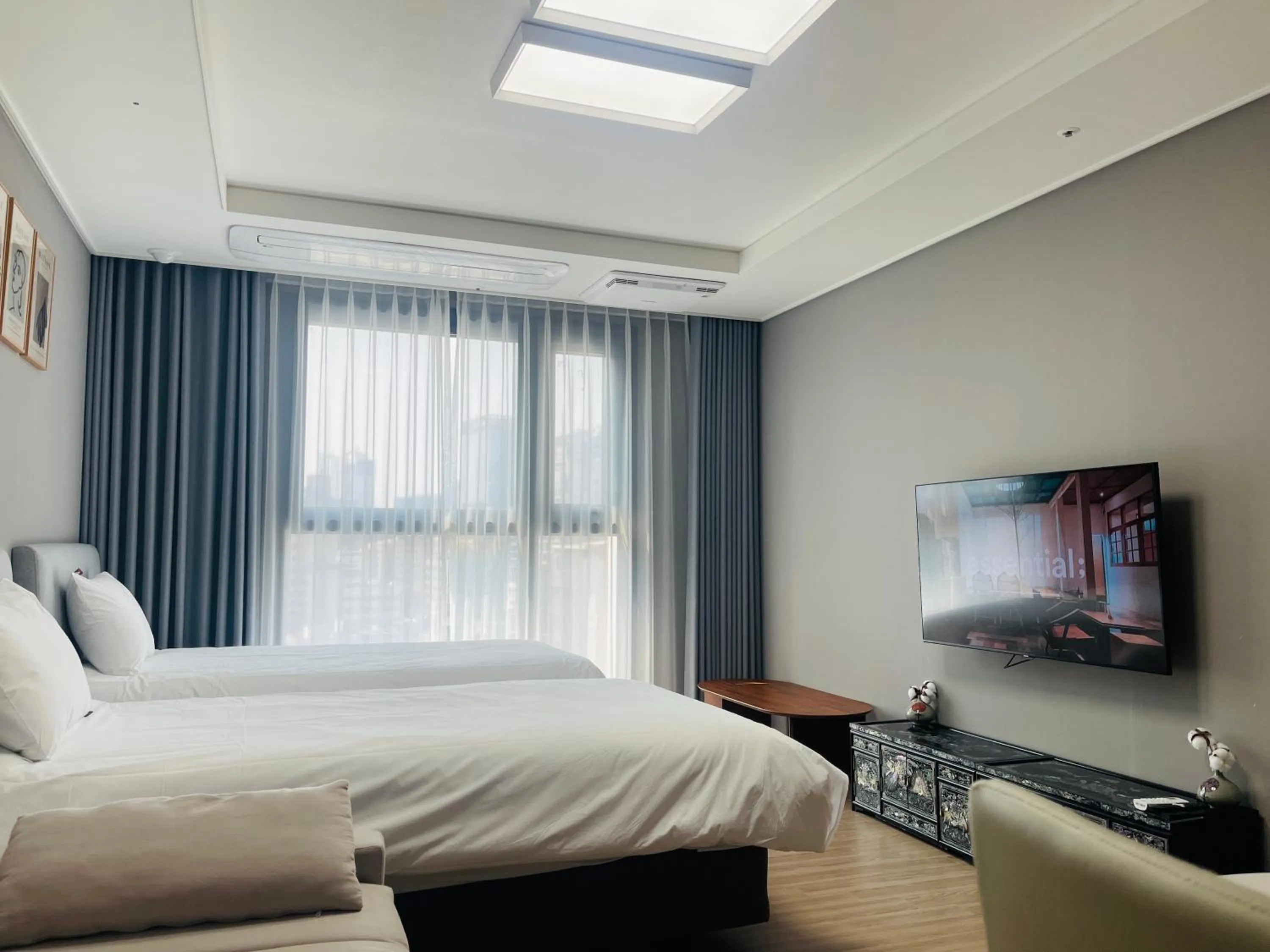 Living room, Bed in INN-The City MyeongDong