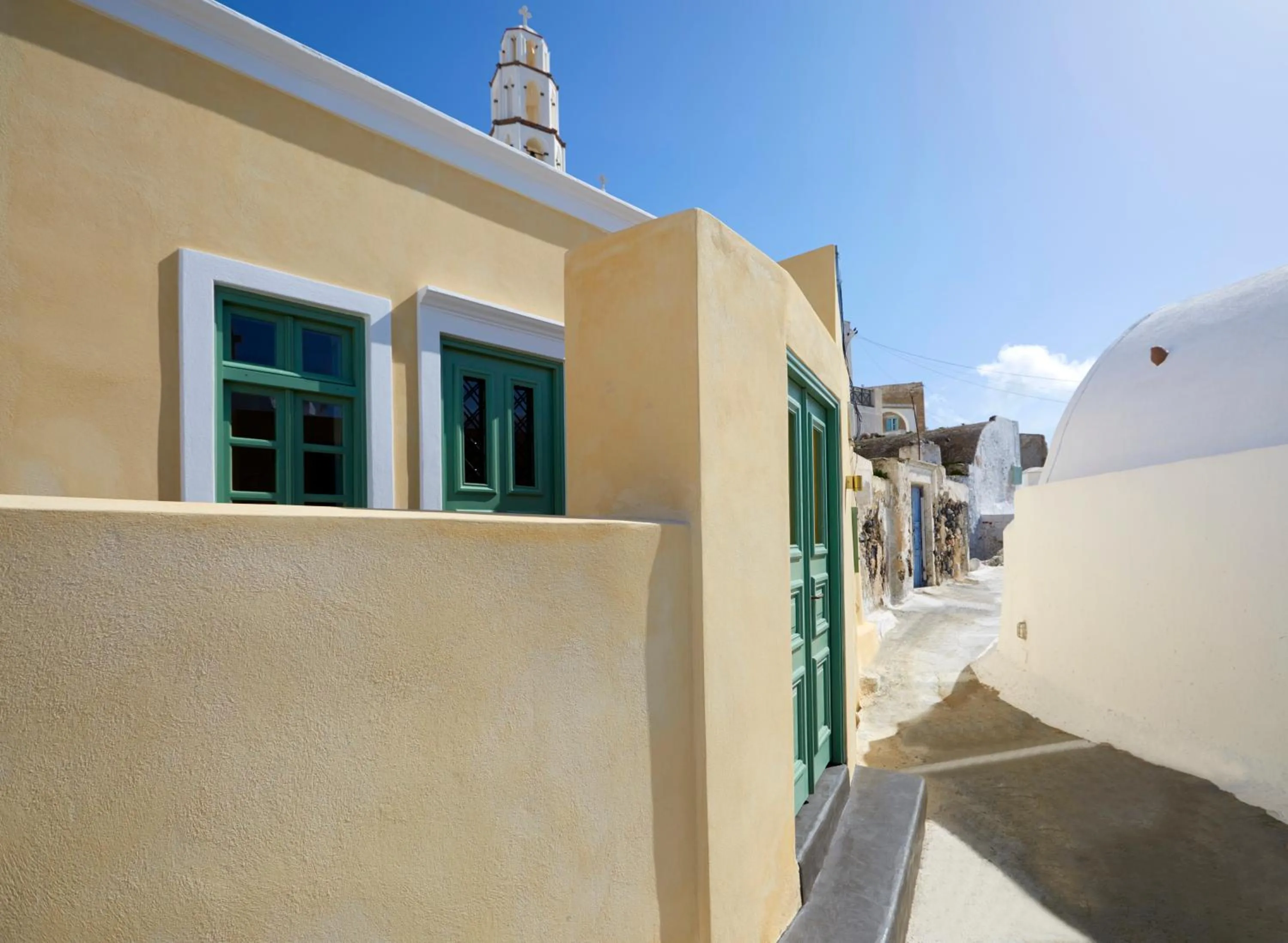 Yellow Orchid Cycladic House