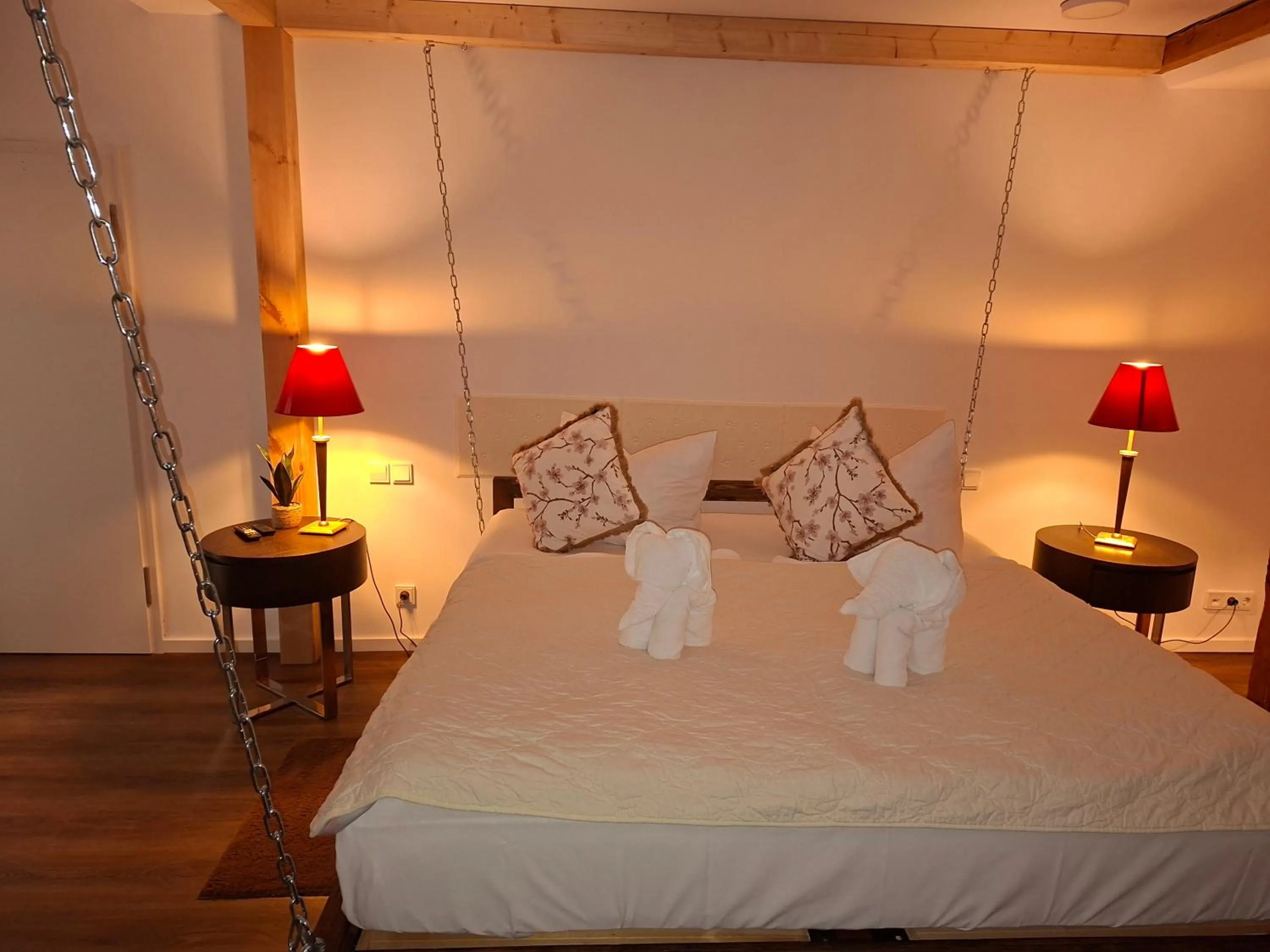 Bed in Schloss Krugsdorf Golf & Hotel