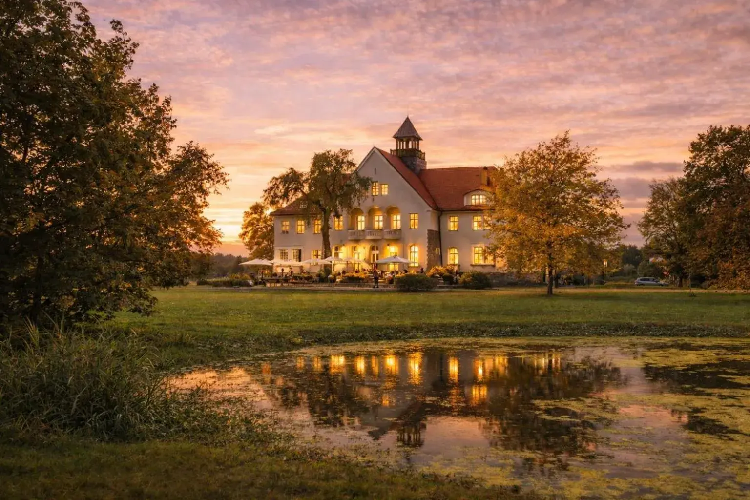 Property building in Schloss Krugsdorf Golf & Hotel Property building in Schloss Krugsdorf Golf & Hotel