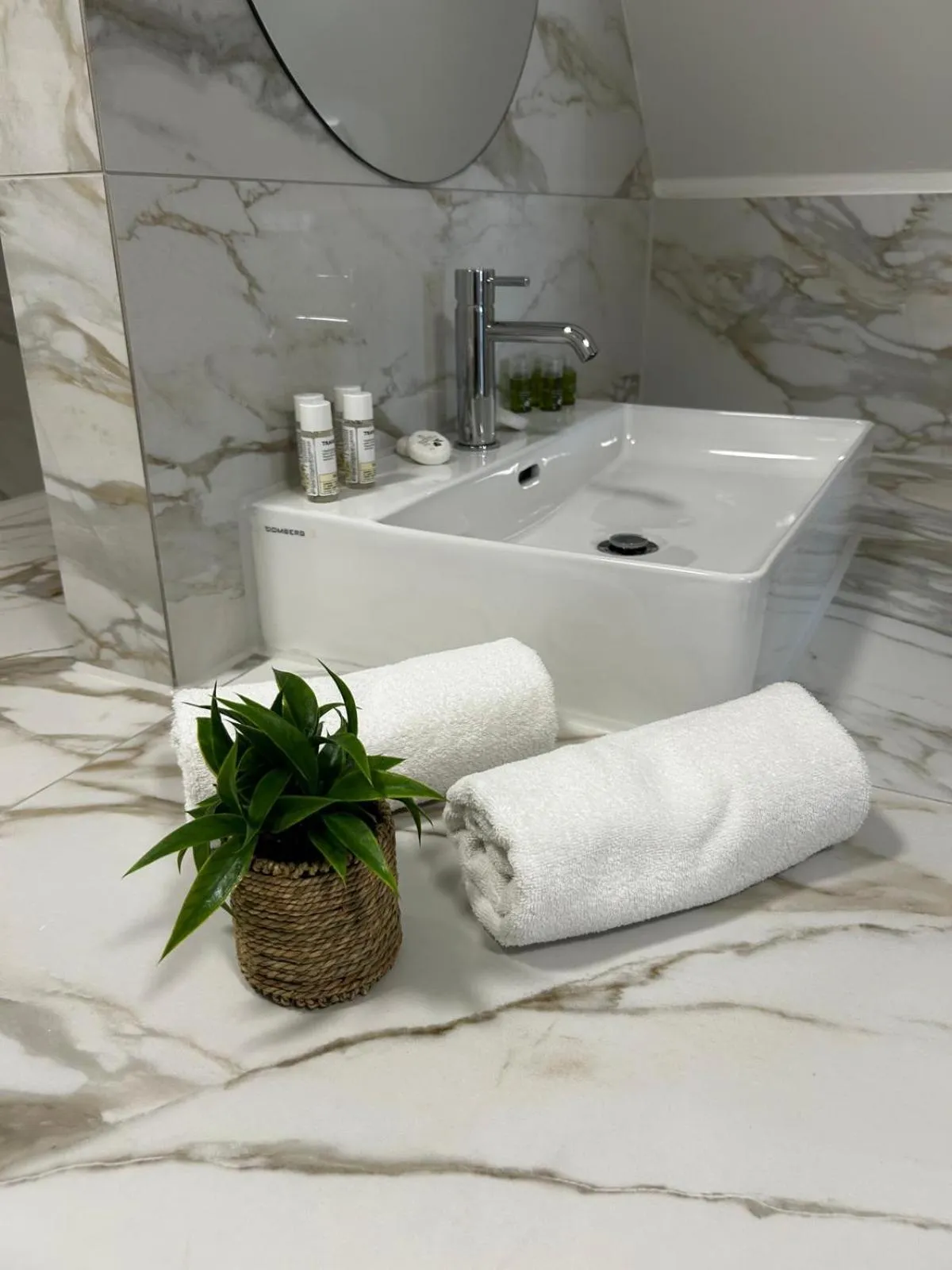 Bathroom in Schloss Krugsdorf Golf & Hotel