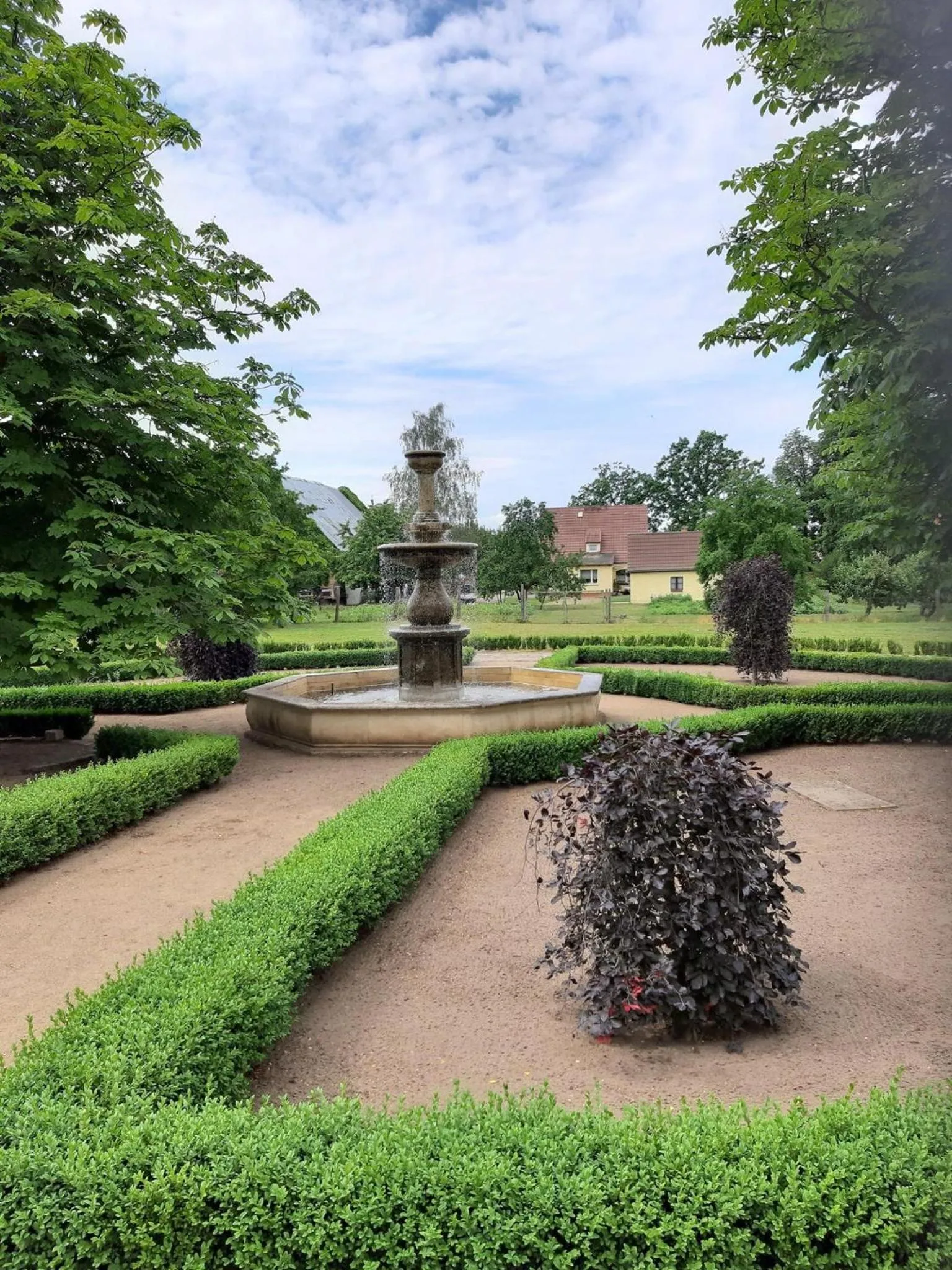 Garden in Schloss Krugsdorf Golf & Hotel