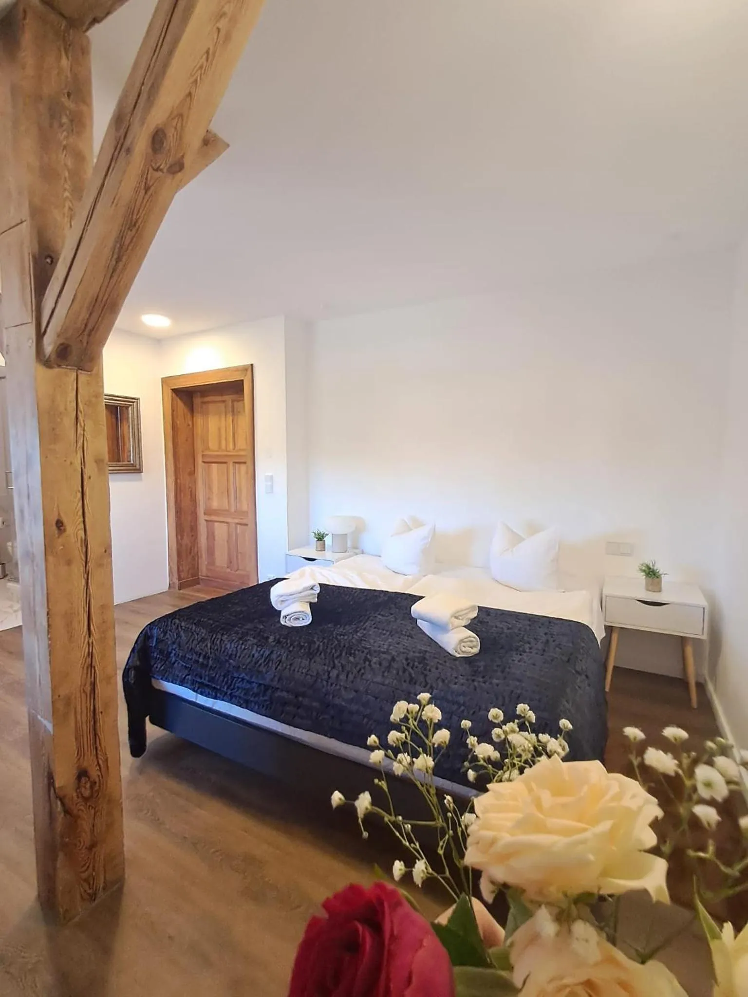 Photo of the whole room, Bed in Schloss Krugsdorf Golf & Hotel