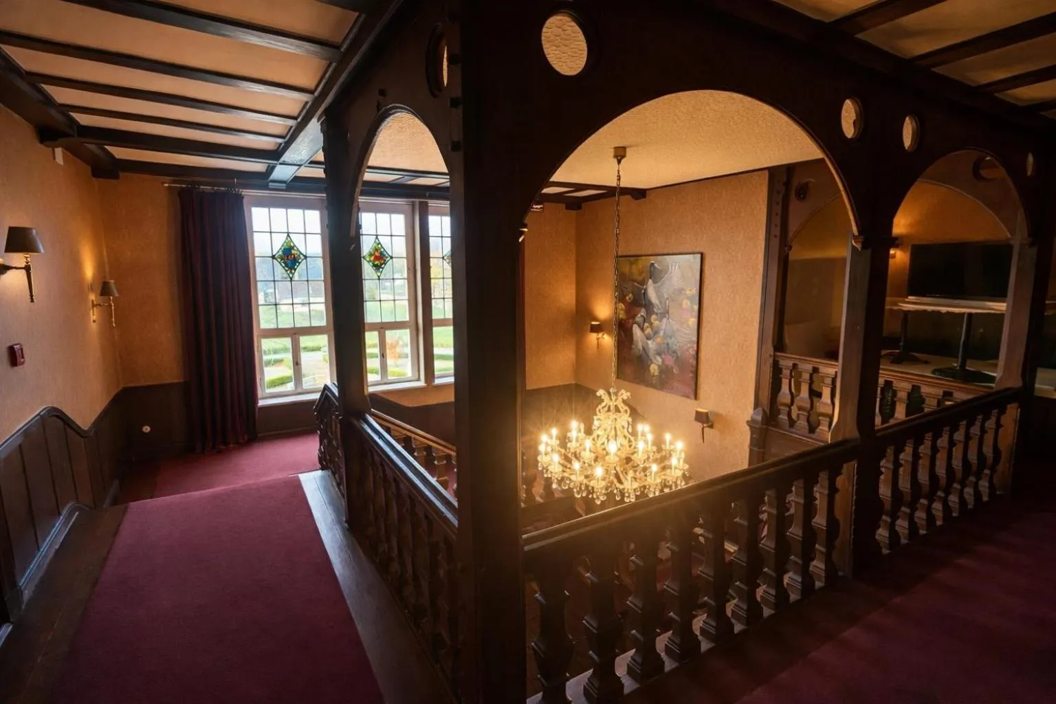 Lobby or reception in Schloss Krugsdorf Golf & Hotel