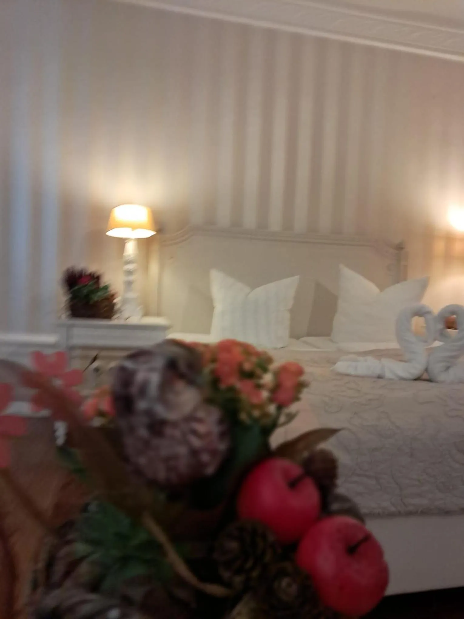 Bed in Schloss Krugsdorf Golf & Hotel