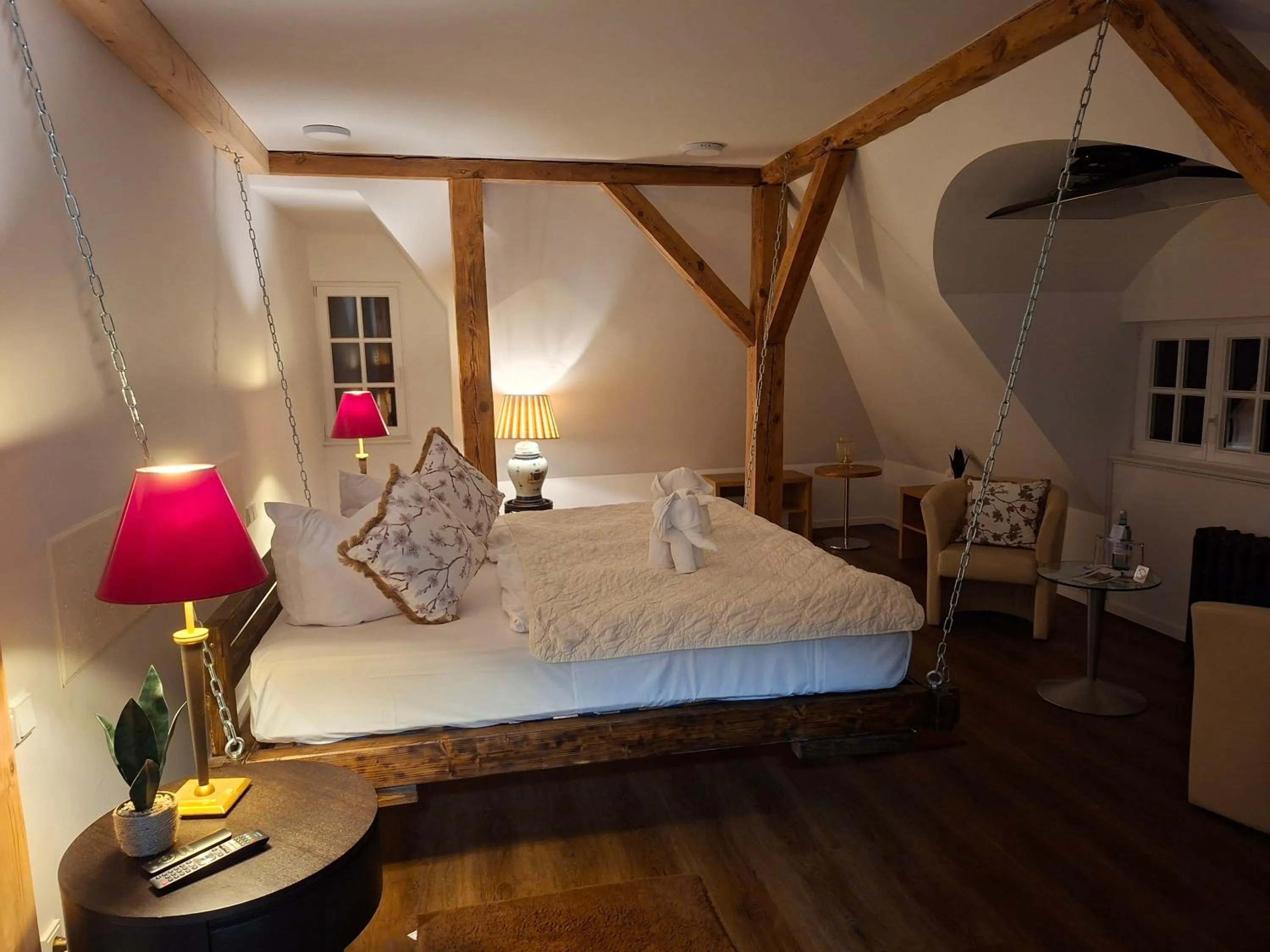 Bed in Schloss Krugsdorf Golf & Hotel