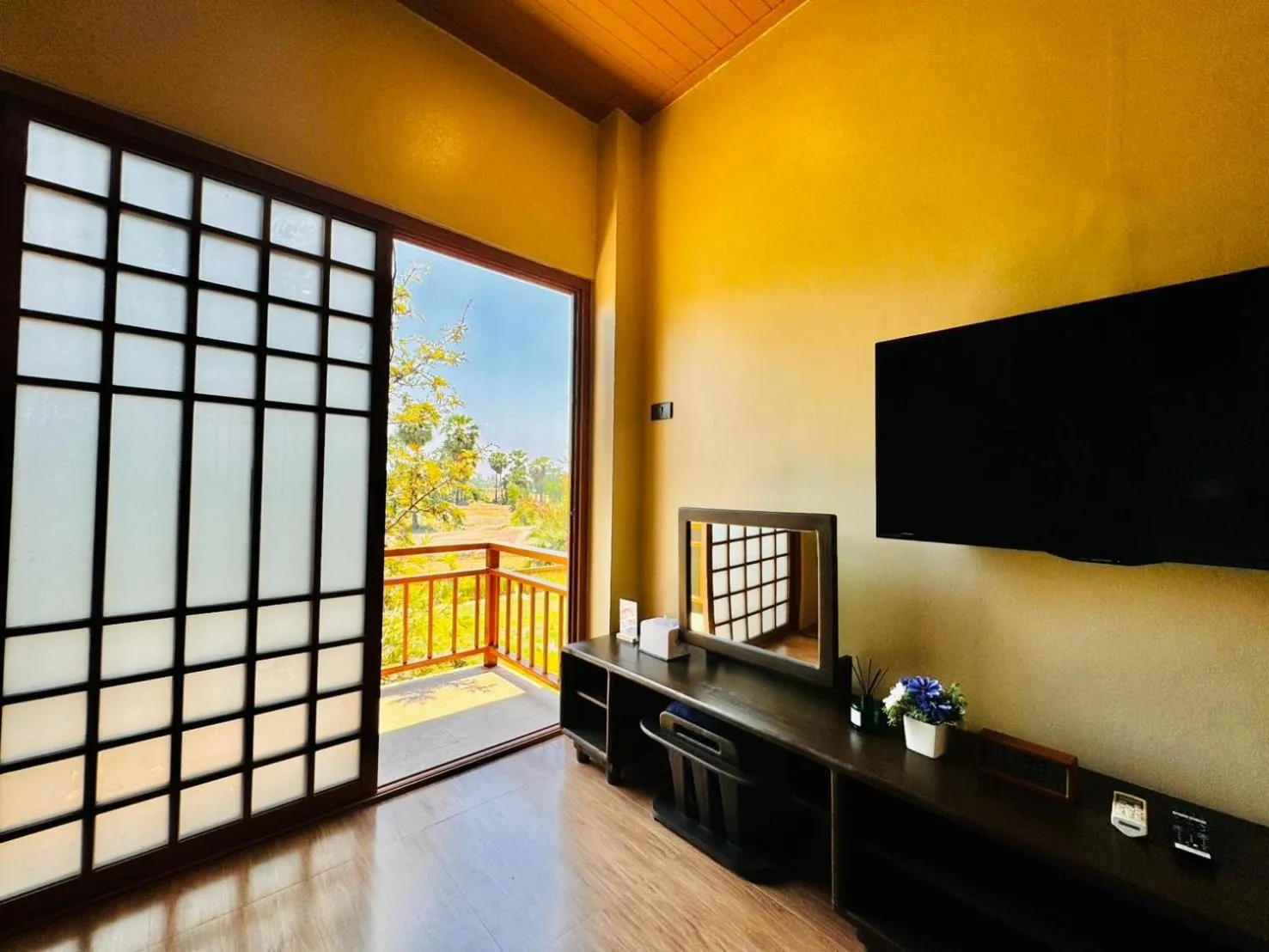 Bedroom in COZY SHIROI RESORT