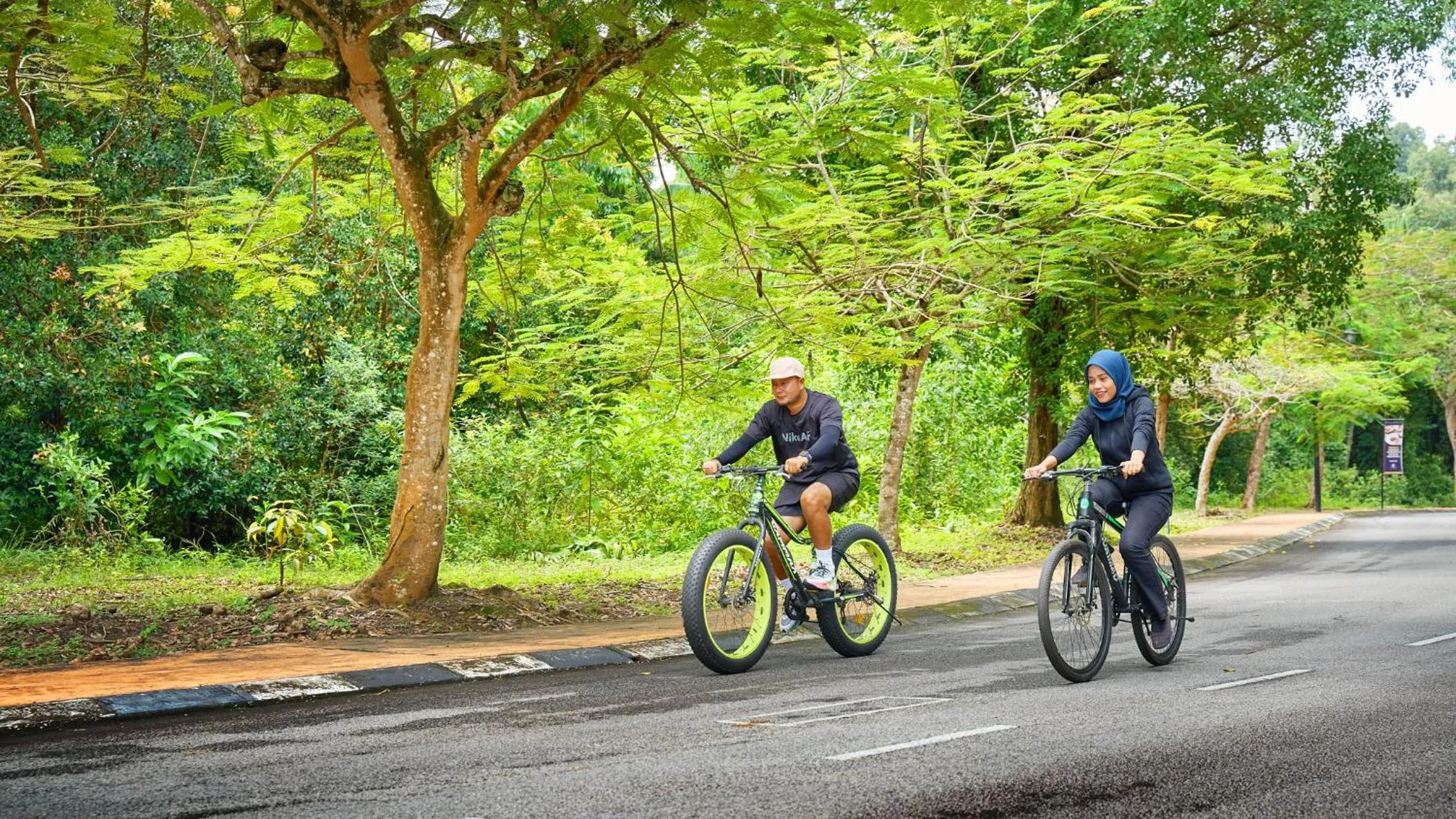 Cycling in SGI Vacation Club Villa @ Damai Laut Holiday Resort