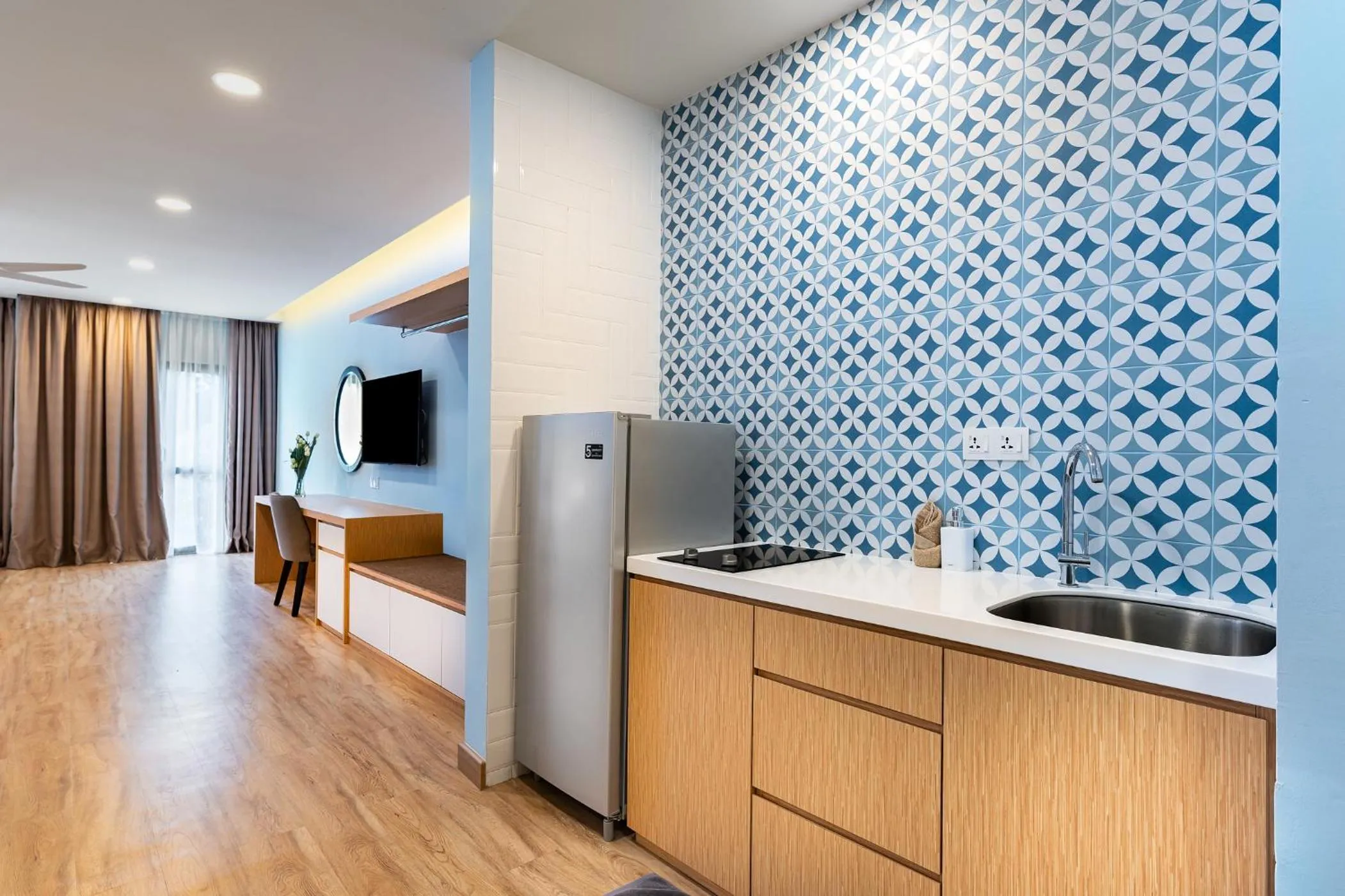 Kitchen or kitchenette in SGI Vacation Club Villa @ Damai Laut Holiday Resort