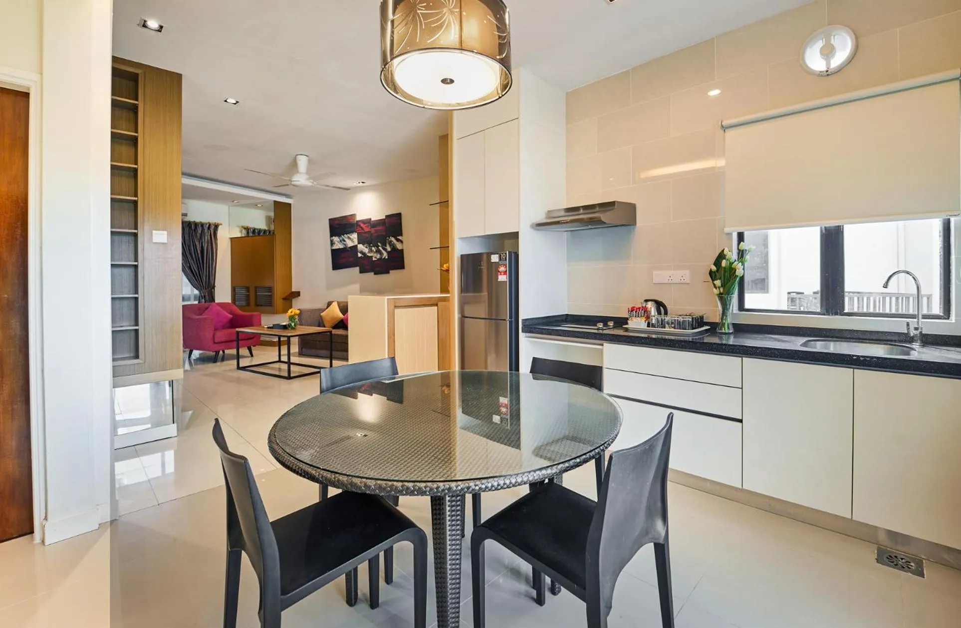 Kitchen or kitchenette in SGI Vacation Club Villa @ Damai Laut Holiday Resort