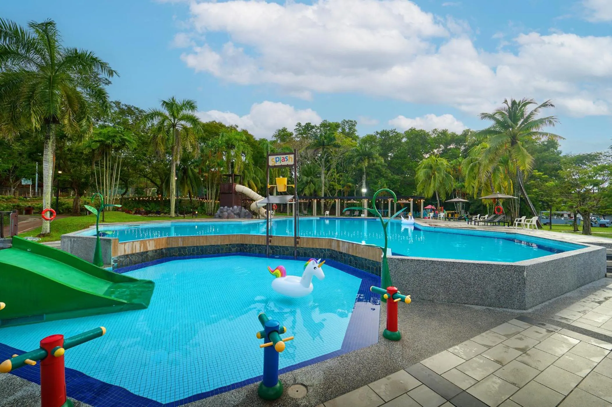 Pool view in SGI Vacation Club Villa @ Damai Laut Holiday Resort