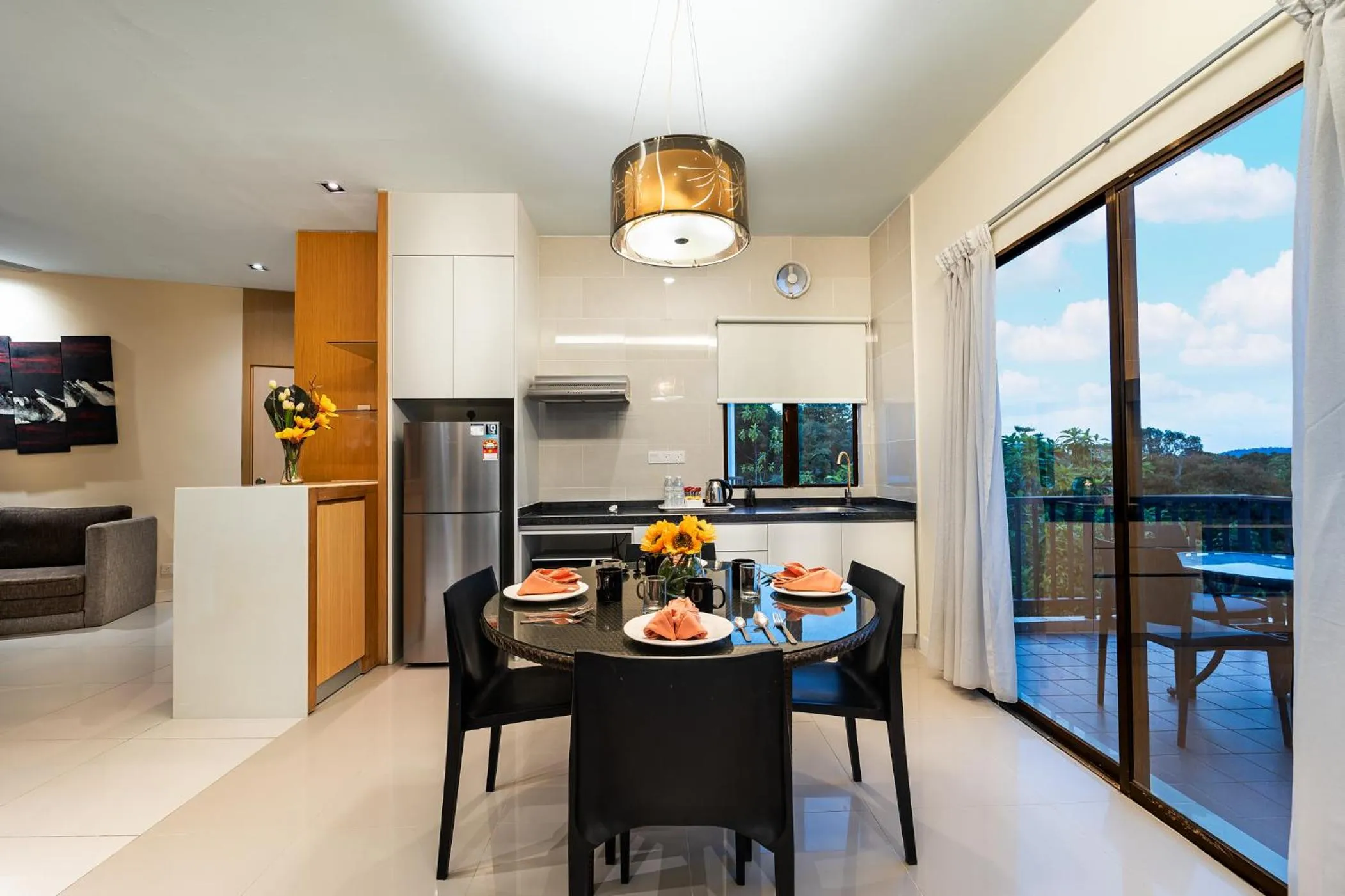 Kitchen or kitchenette in SGI Vacation Club Villa @ Damai Laut Holiday Resort