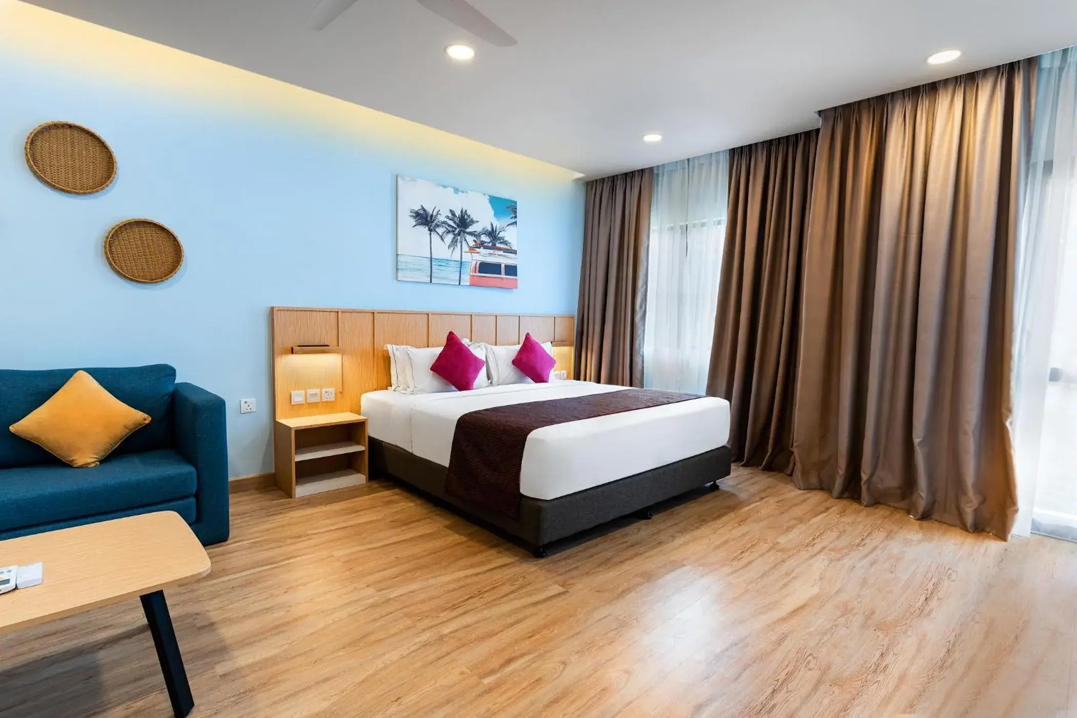 Bed in SGI Vacation Club Villa @ Damai Laut Holiday Resort Bed in SGI Vacation Club Villa @ Damai Laut Holiday Resort