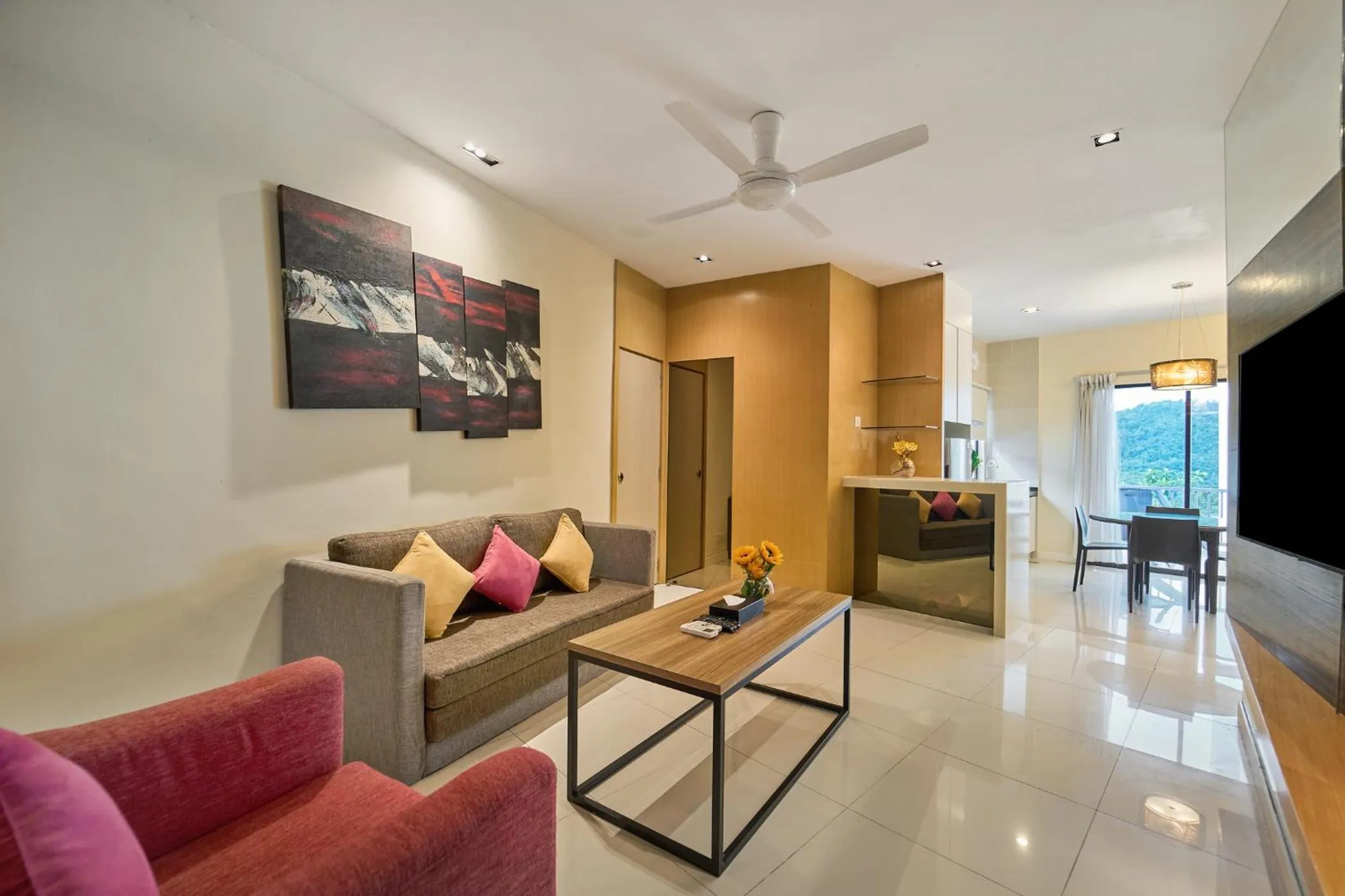 Living room in SGI Vacation Club Villa @ Damai Laut Holiday Resort