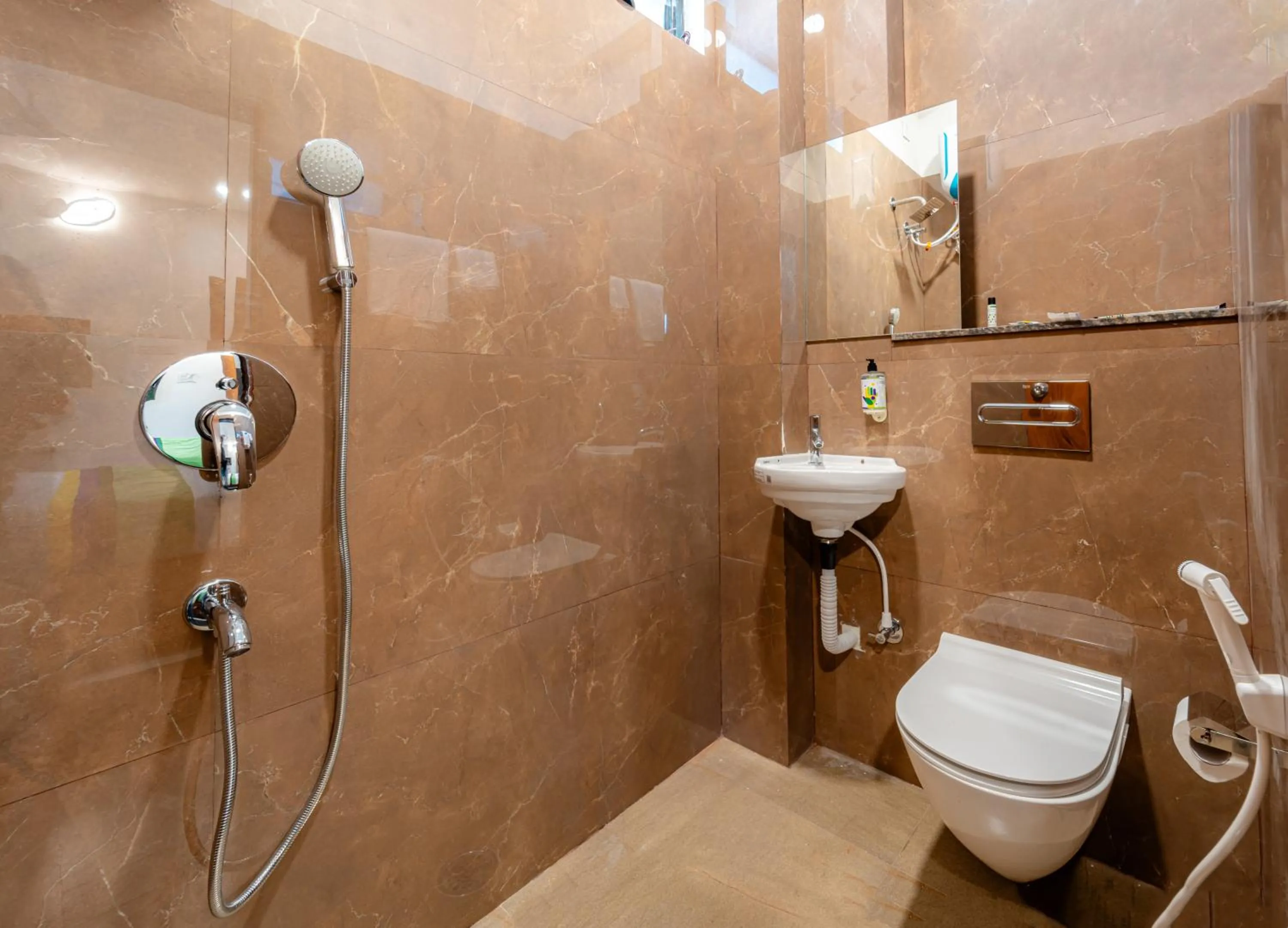 Bedroom in Treebo Pure Earth Stay, Vijay Nagar