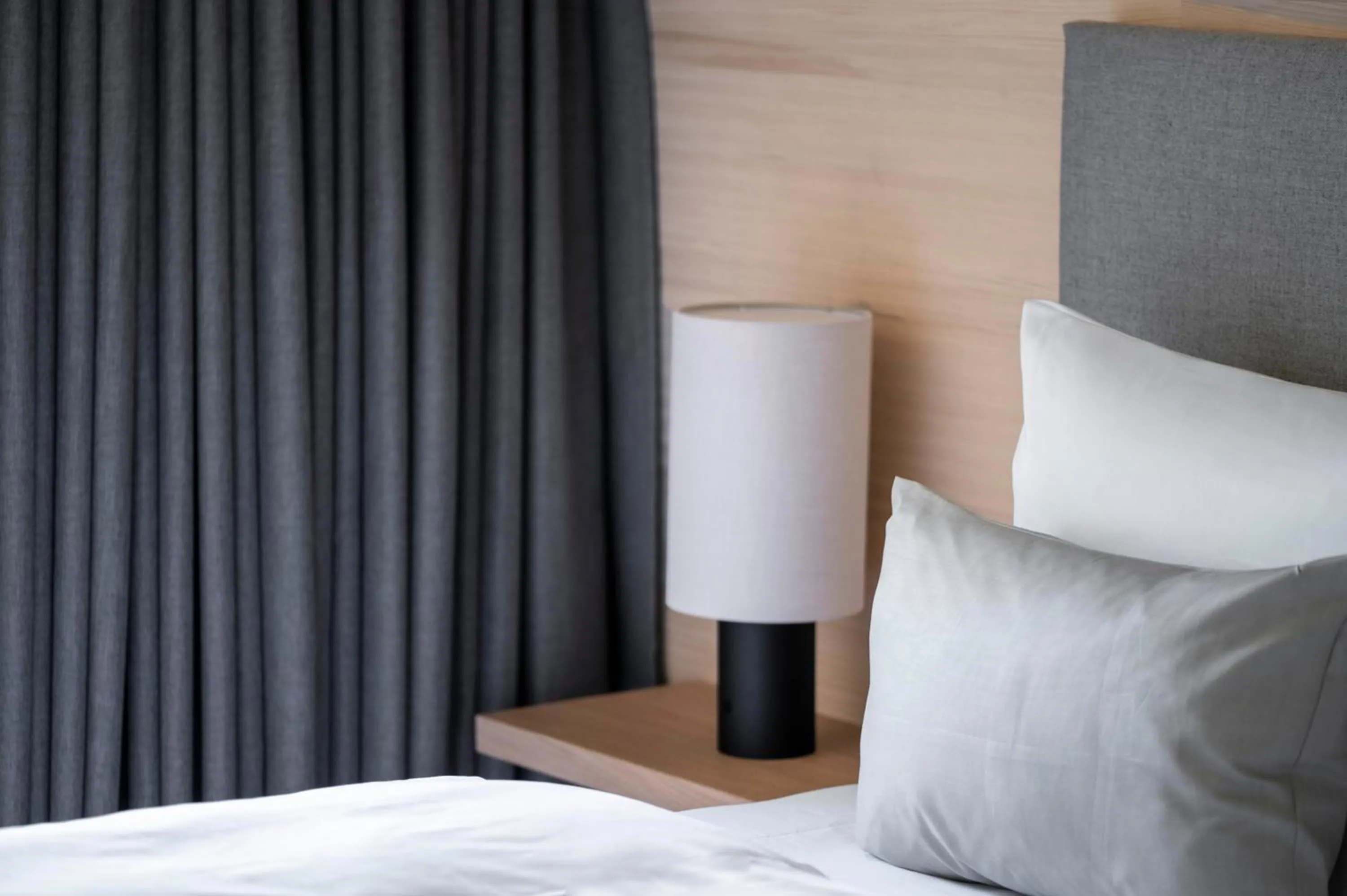 Bed in Seegut Zeppelin - a member of Design Hotels
