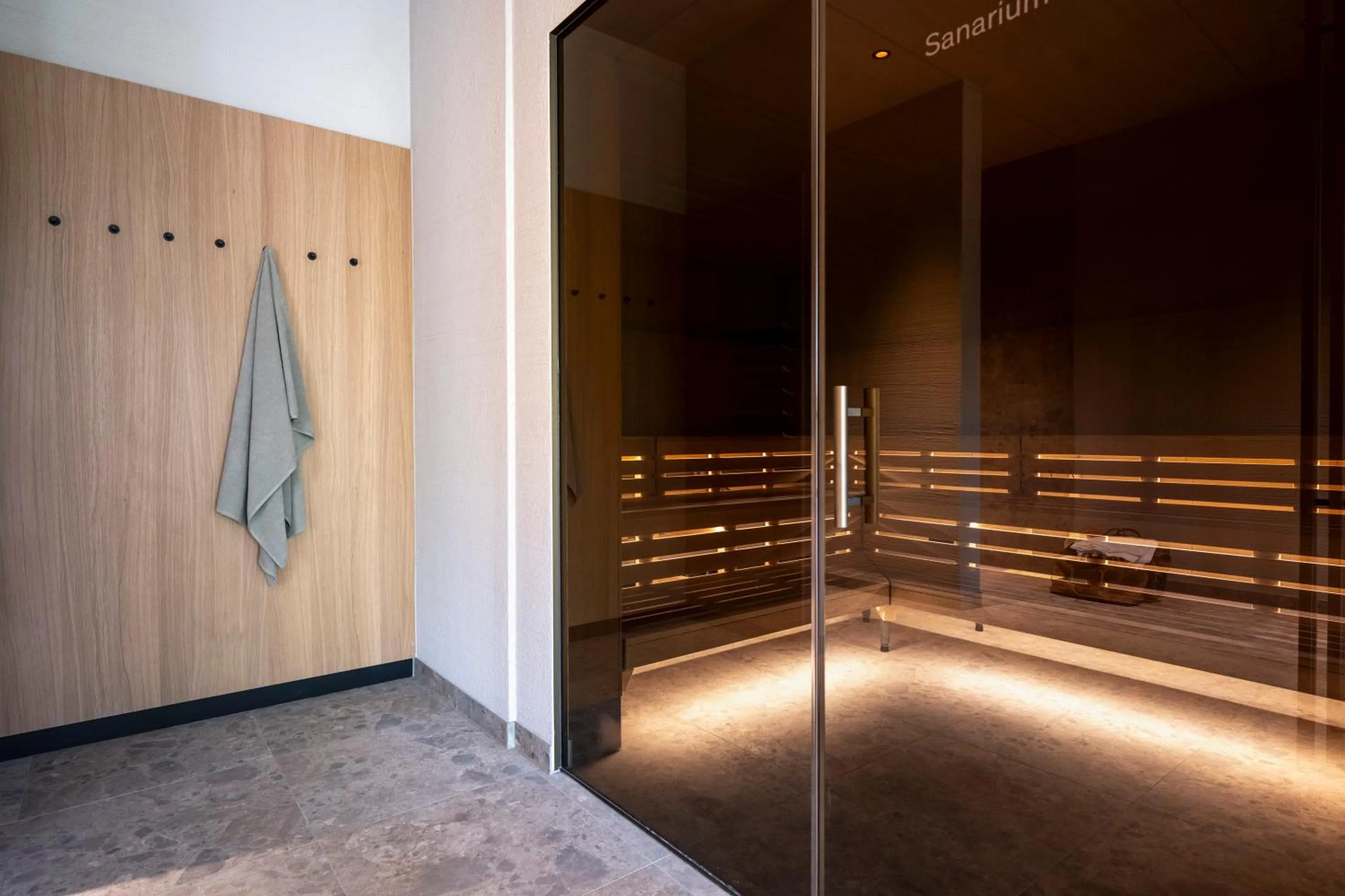 Shower in Seegut Zeppelin - a member of Design Hotels