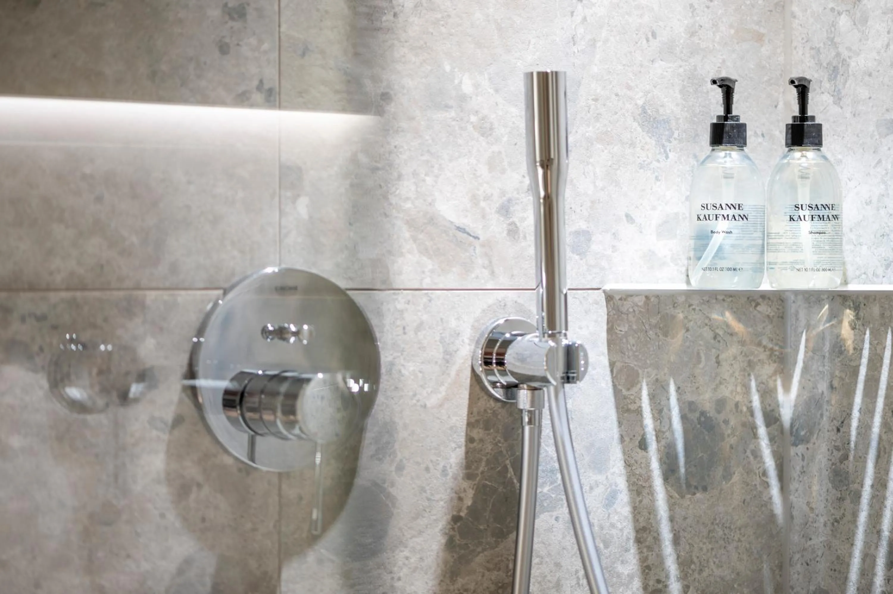 Shower in Seegut Zeppelin - a member of Design Hotels