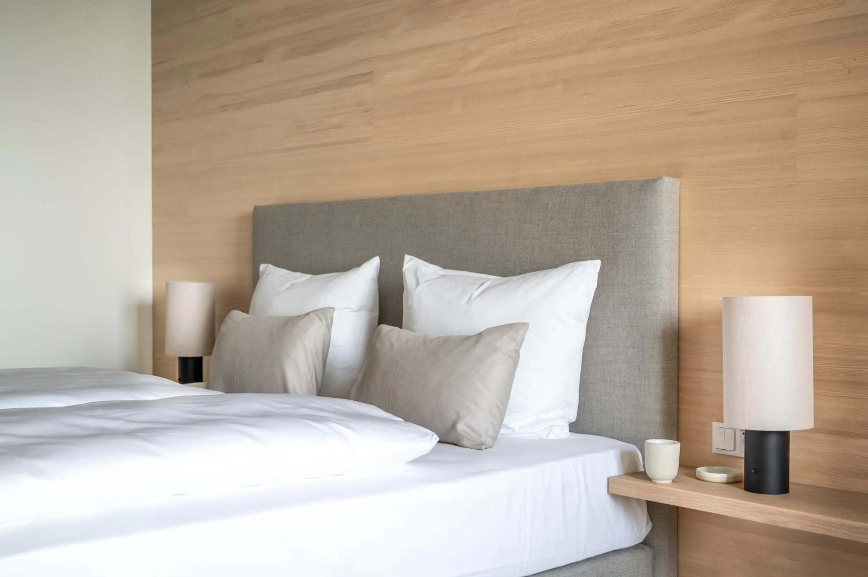 Bed in Seegut Zeppelin - a member of Design Hotels