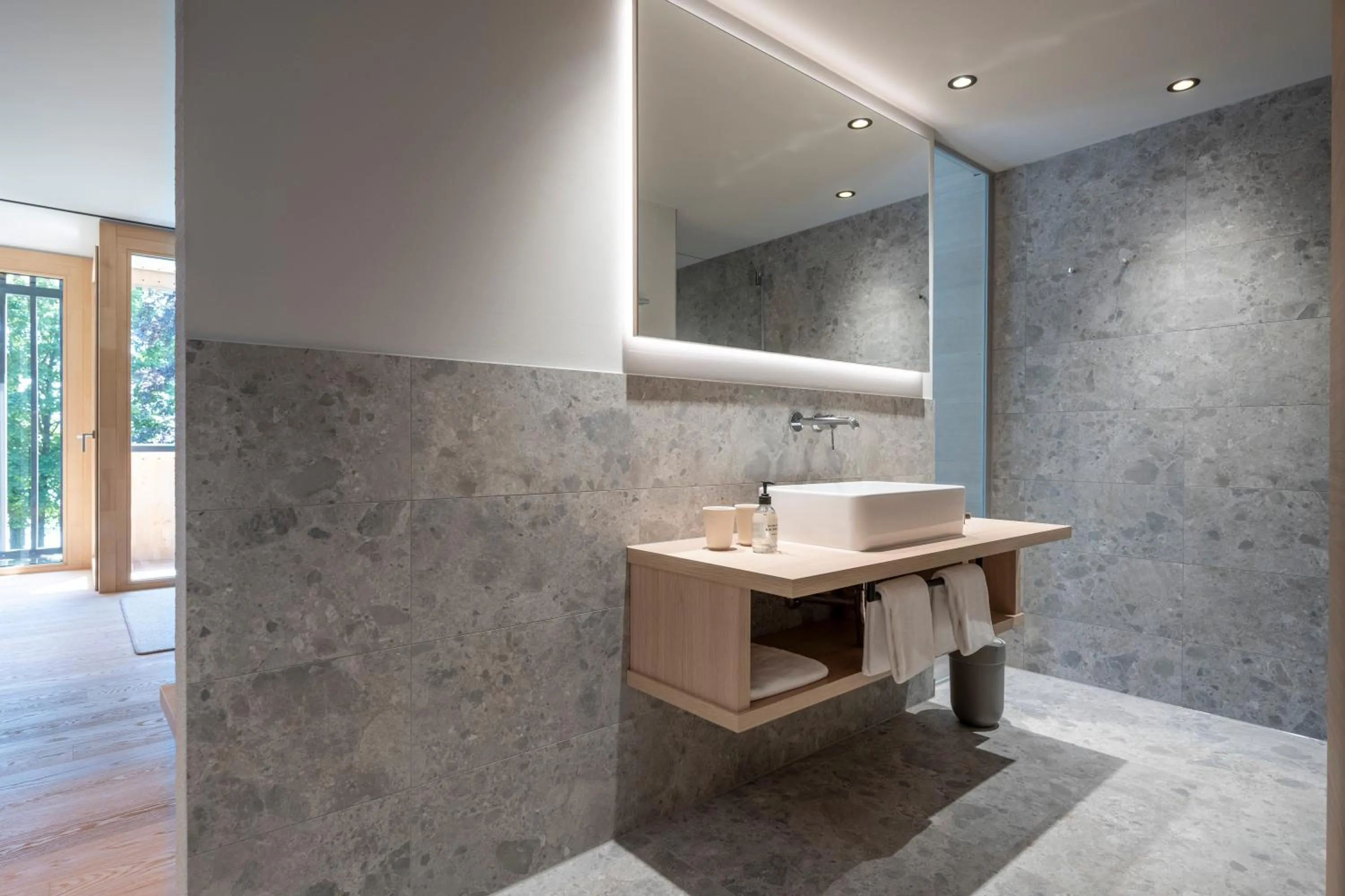 Bathroom in Seegut Zeppelin - a member of Design Hotels