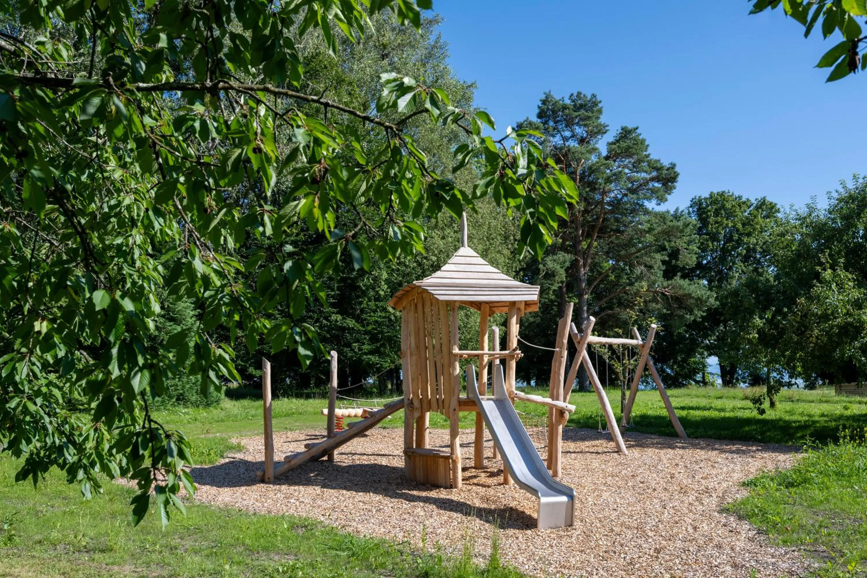 Children play ground in Seegut Zeppelin - a member of Design Hotels