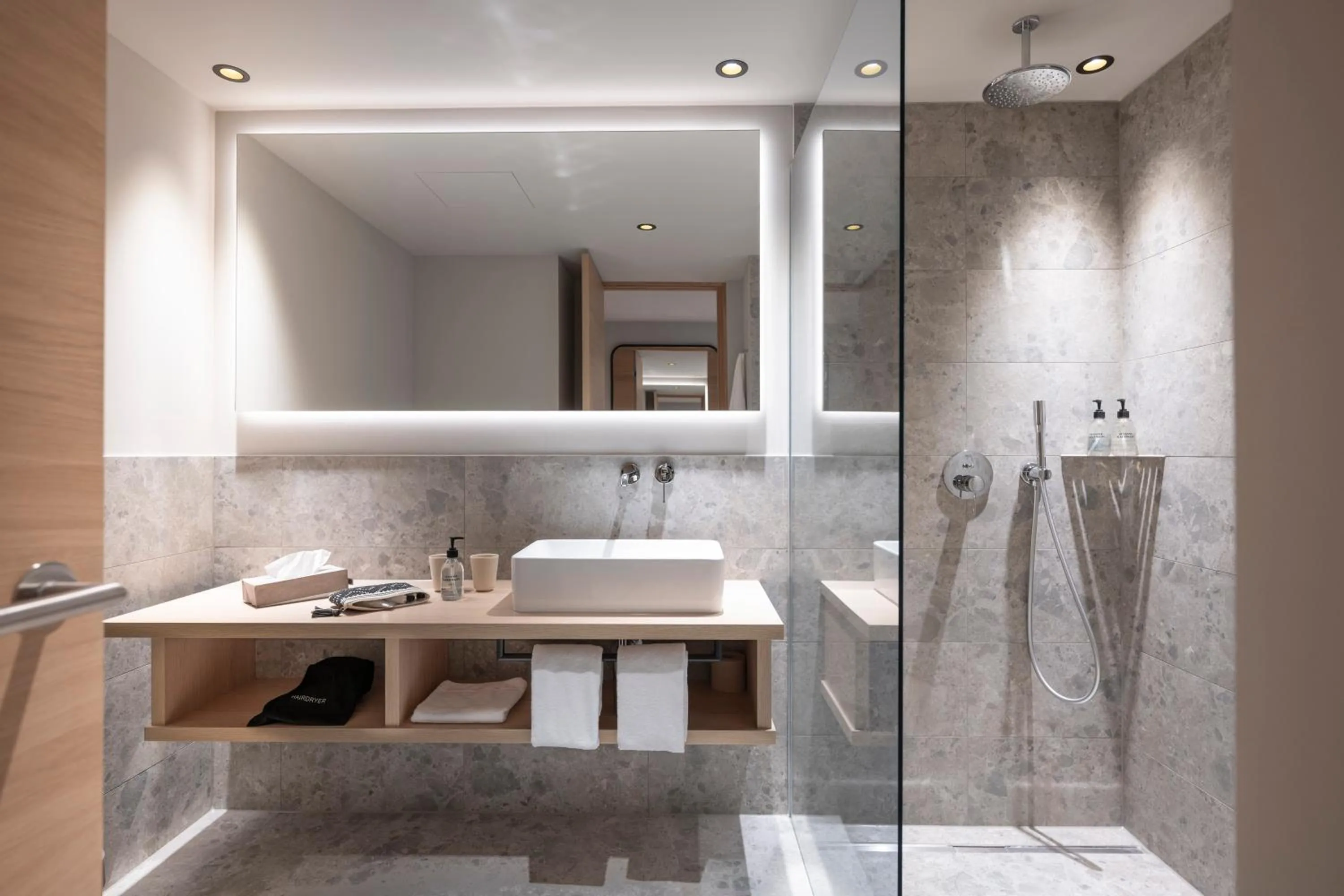 Shower in Seegut Zeppelin - a member of Design Hotels