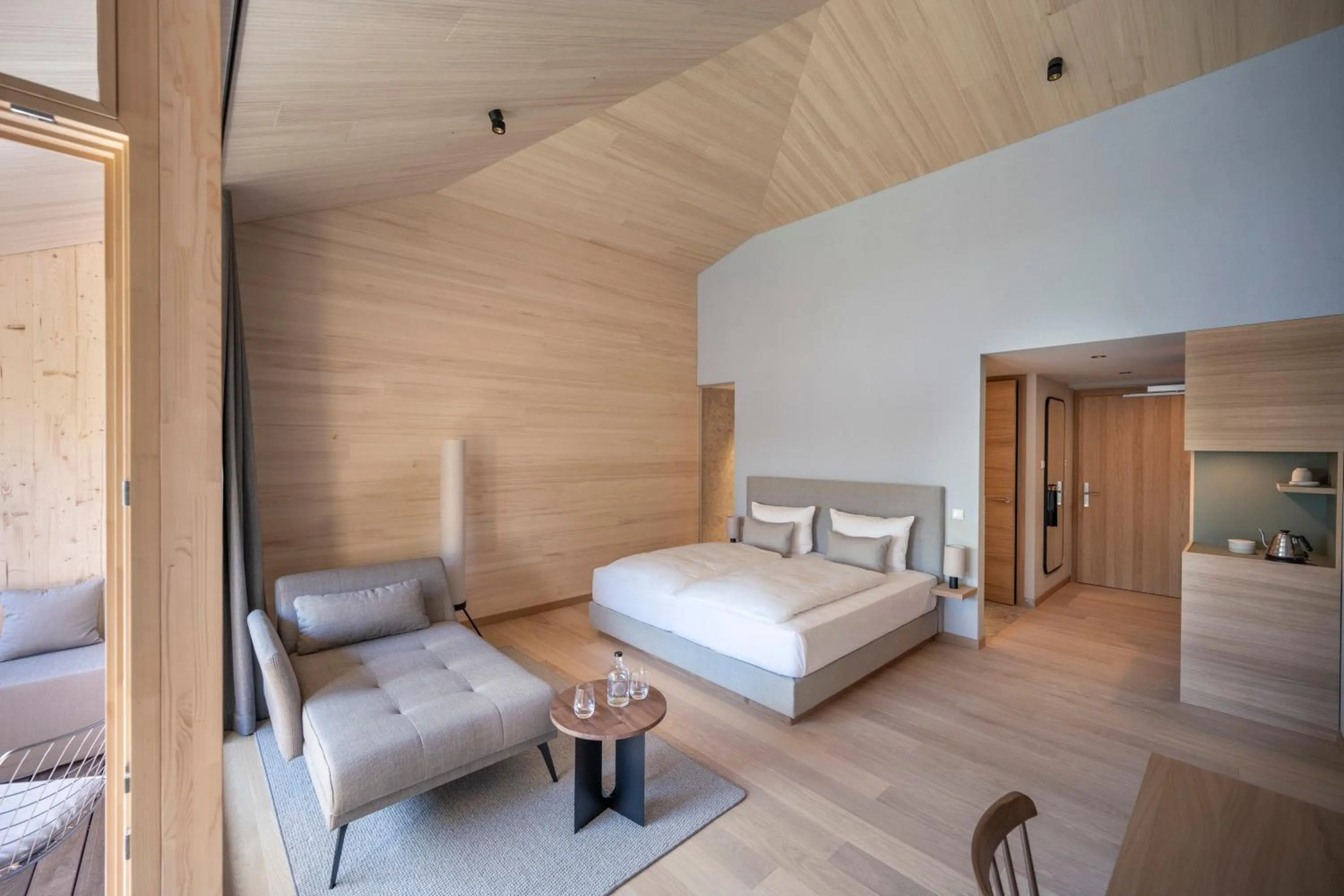 Bed in Seegut Zeppelin - a member of Design Hotels