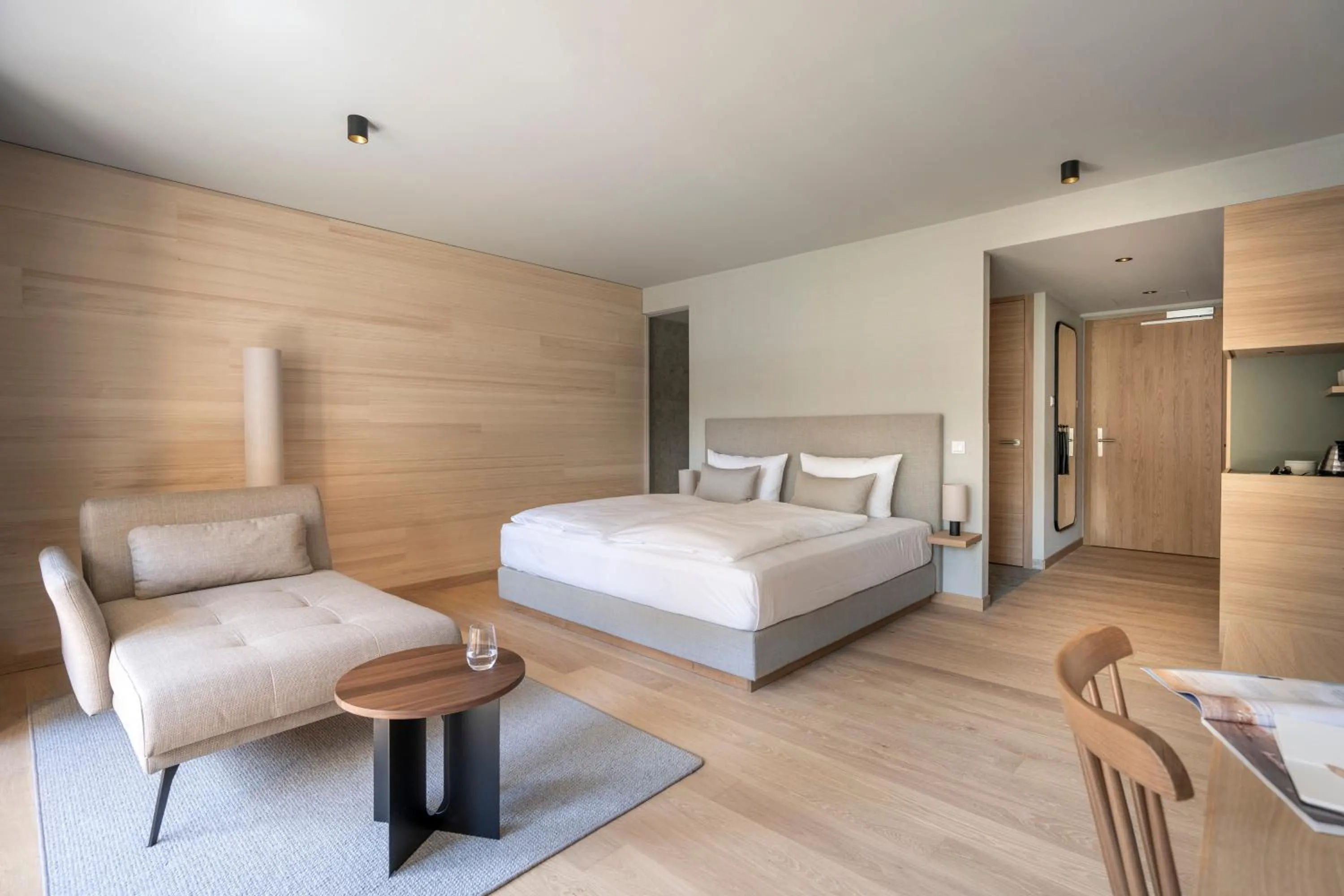 Bed in Seegut Zeppelin - a member of Design Hotels