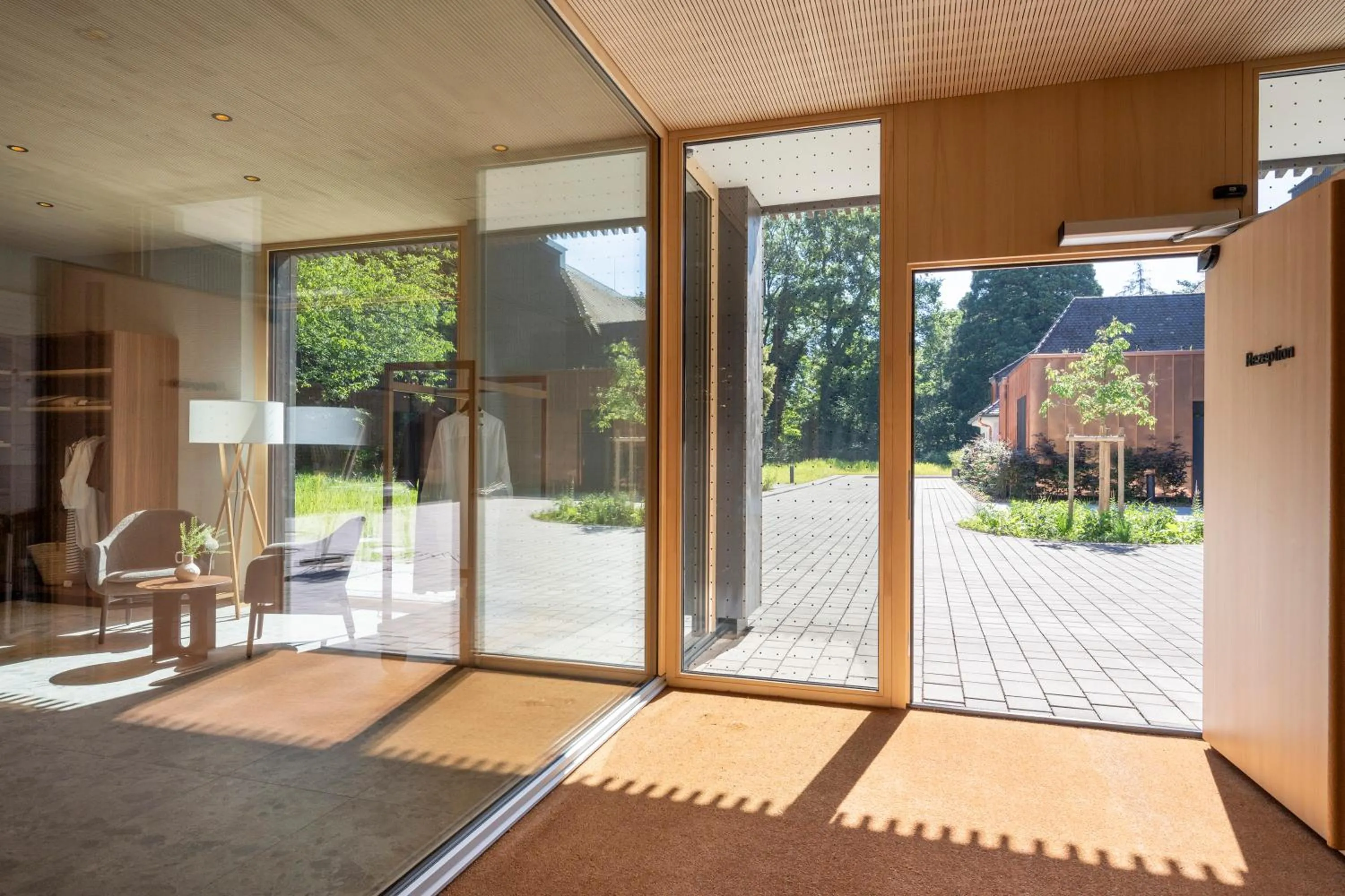 Patio in Seegut Zeppelin - a member of Design Hotels
