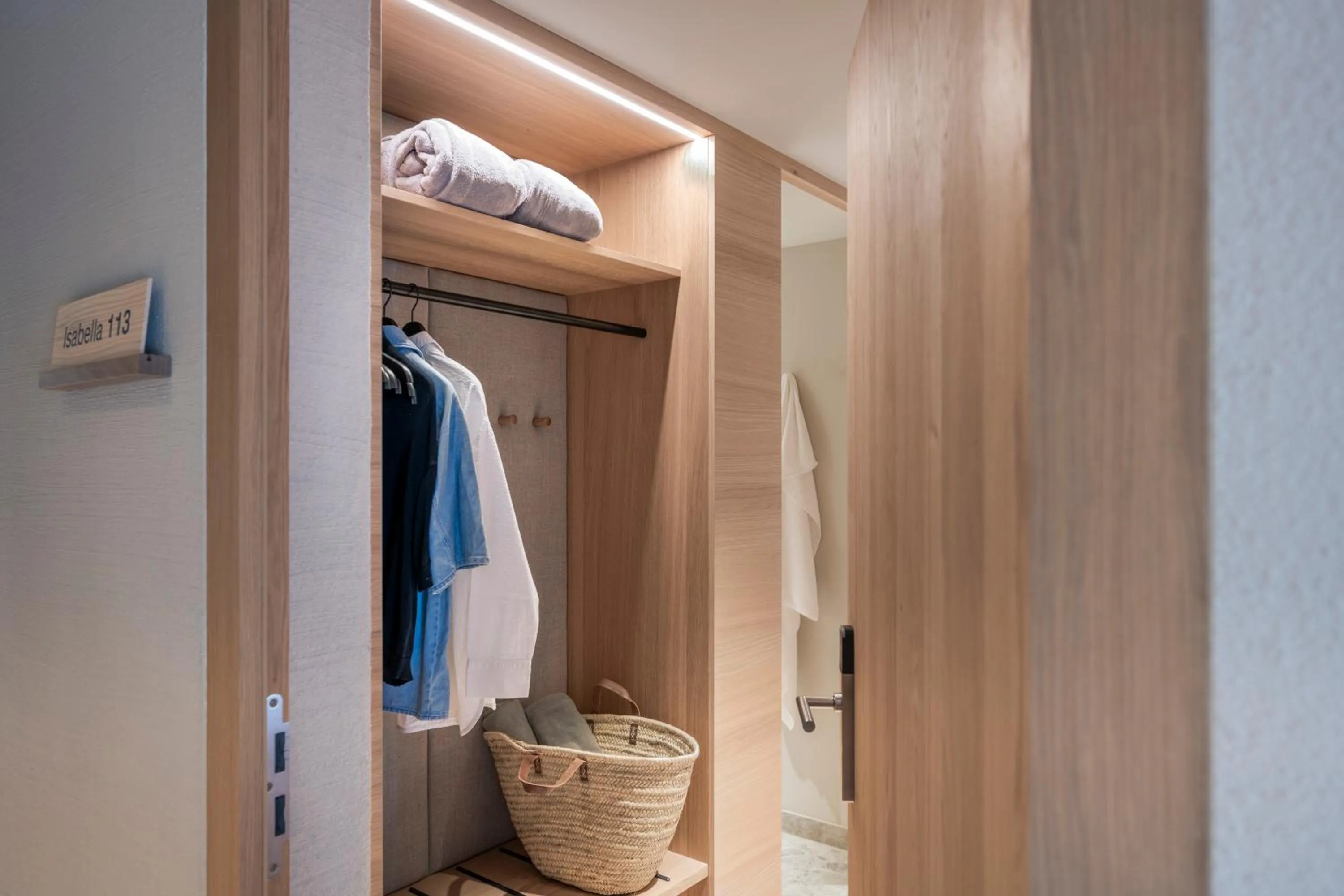 wardrobe in Seegut Zeppelin - a member of Design Hotels