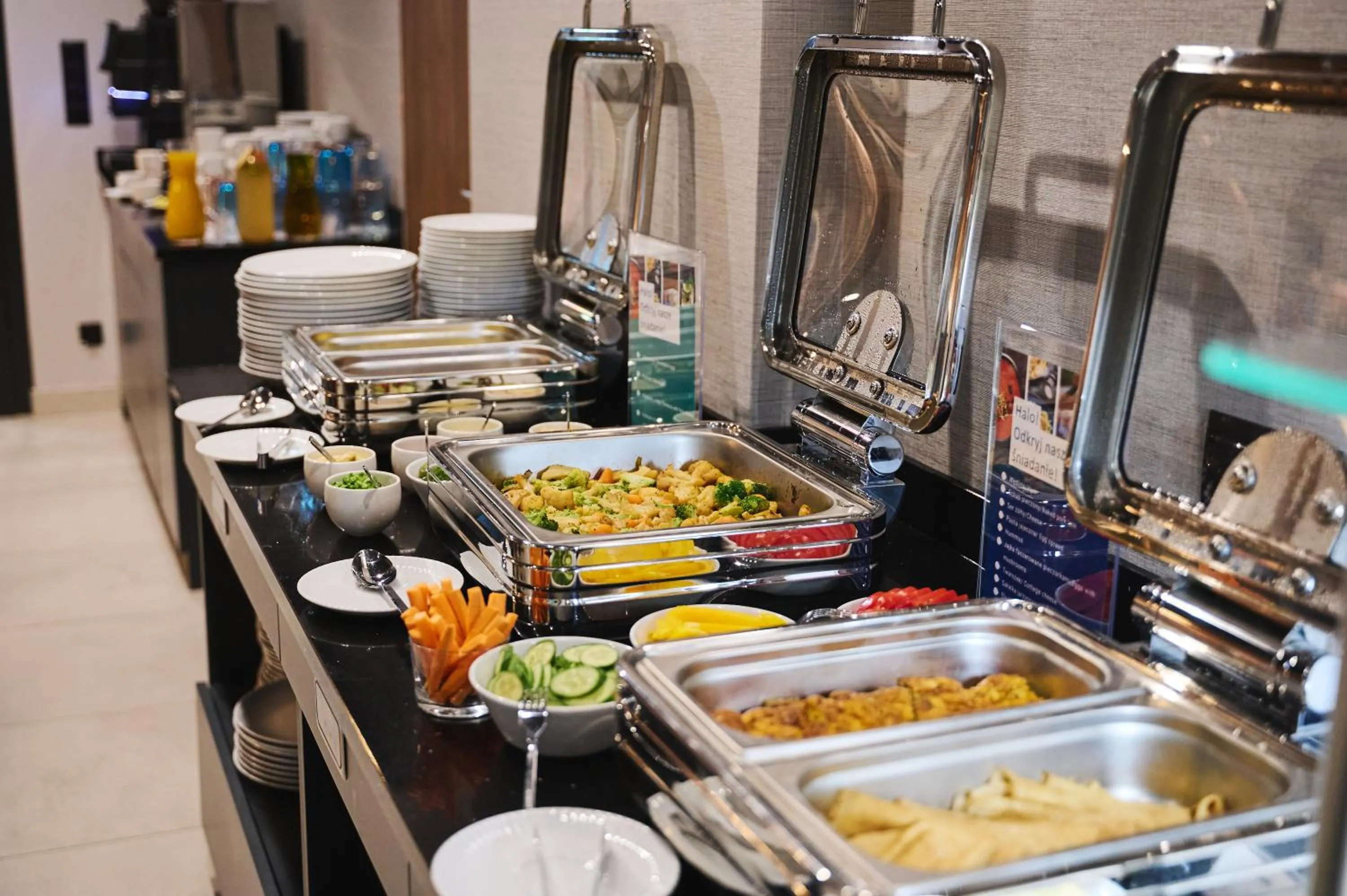 Breakfast in Hotel Halo Szczecin