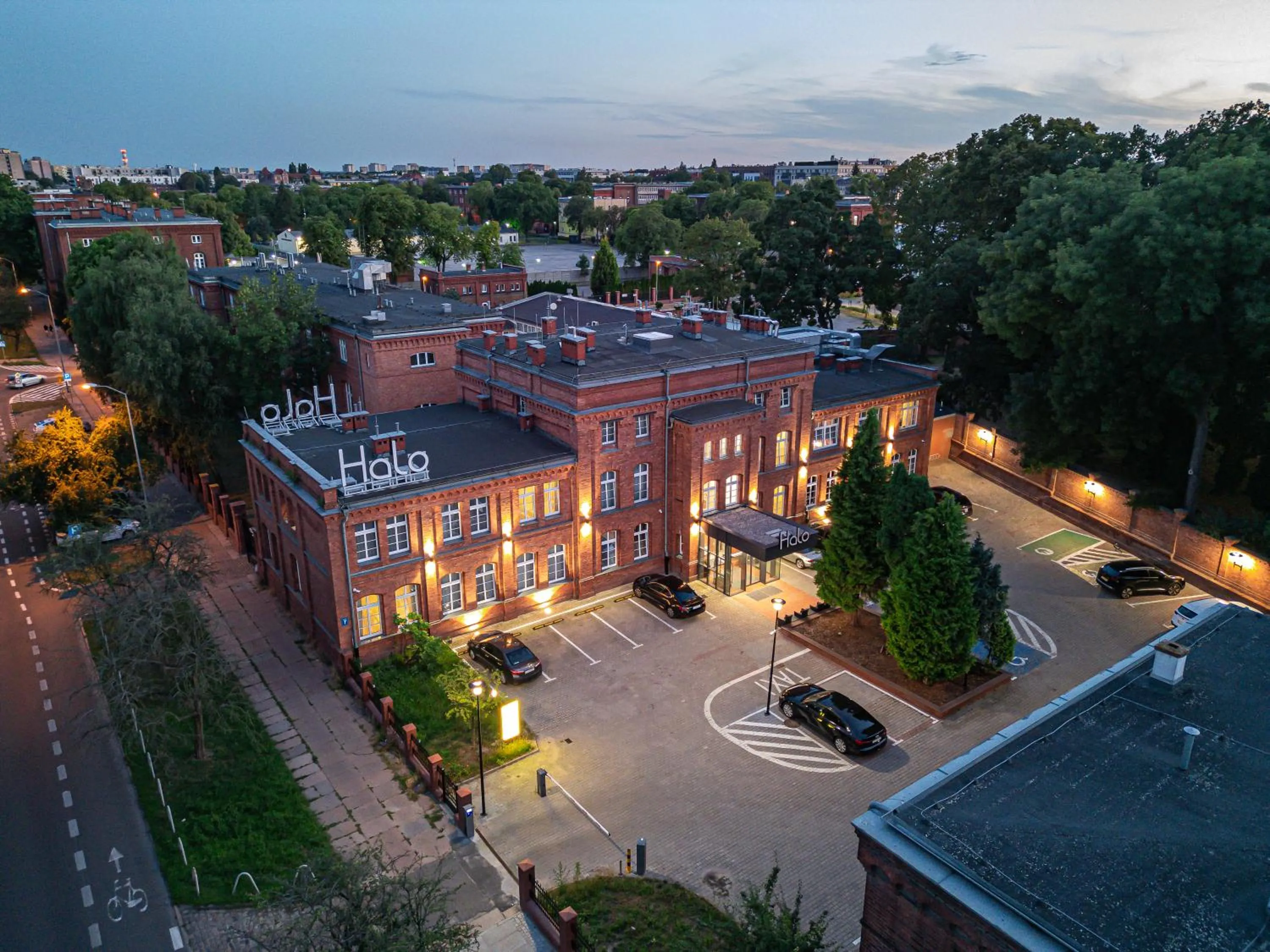 Property building in Hotel Halo Szczecin