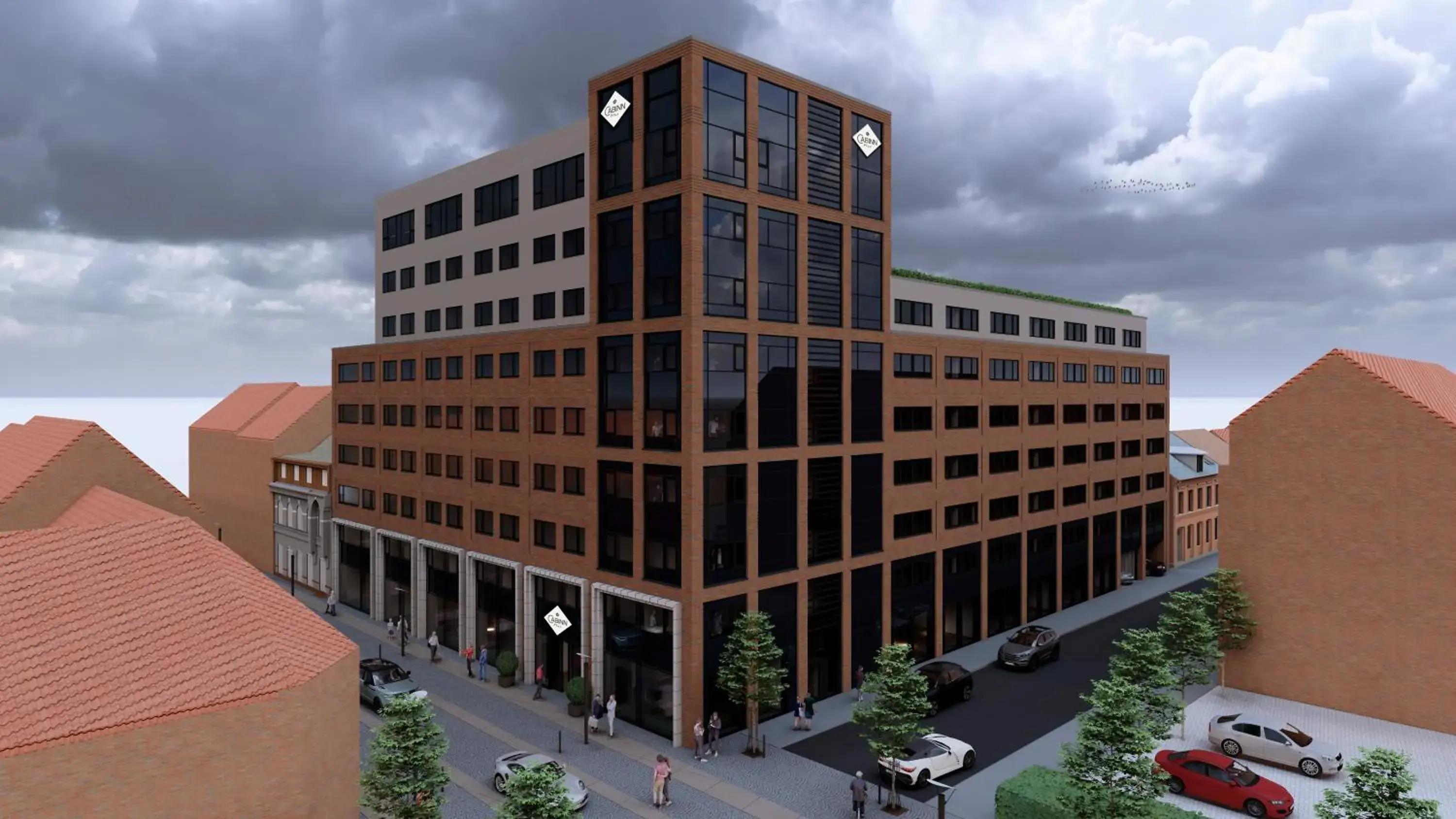 Property building in Cabinn Plus Esbjerg Property building in Cabinn Plus Esbjerg