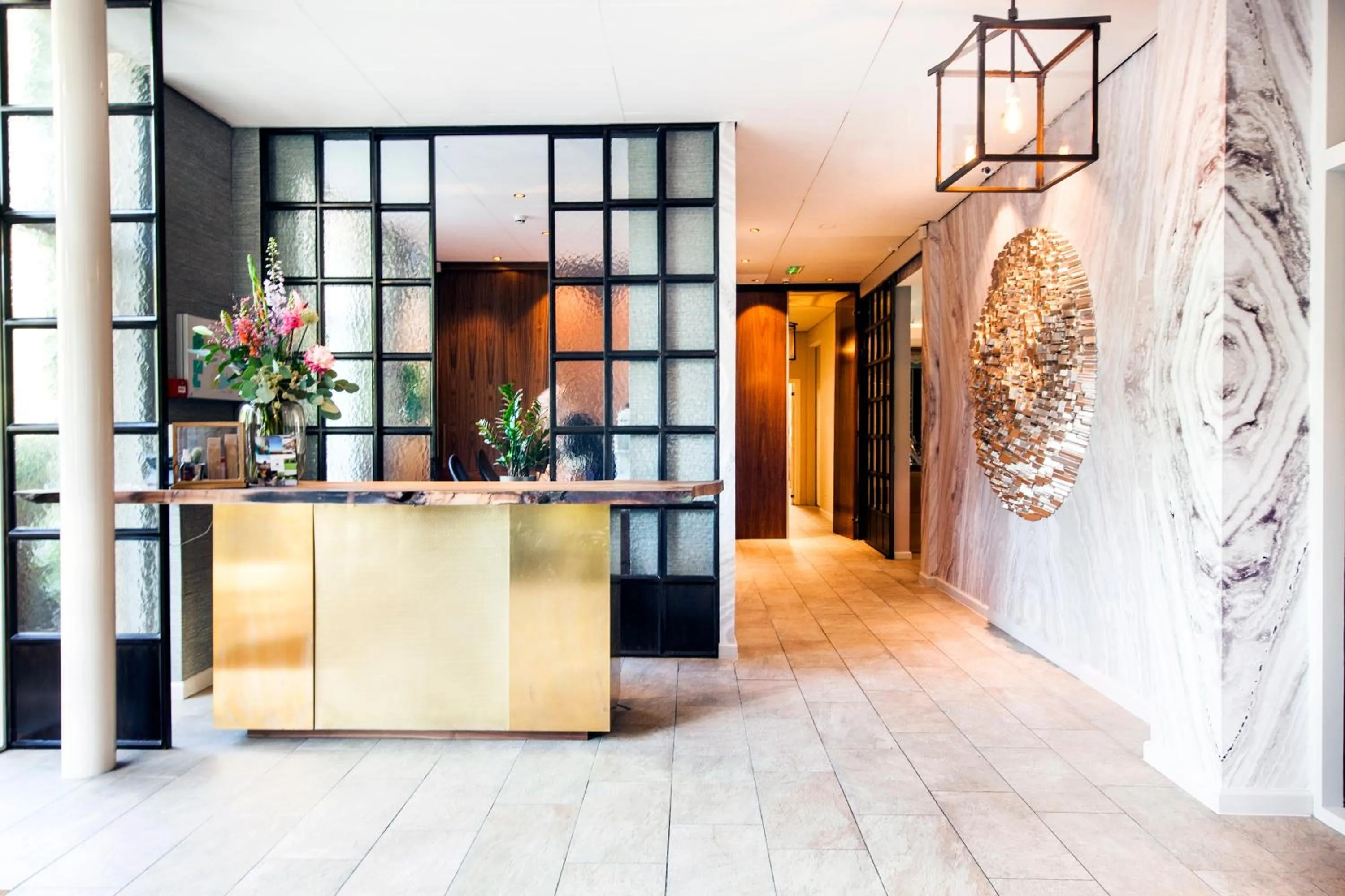 Lobby or reception in Restaurant Hotel Merlet