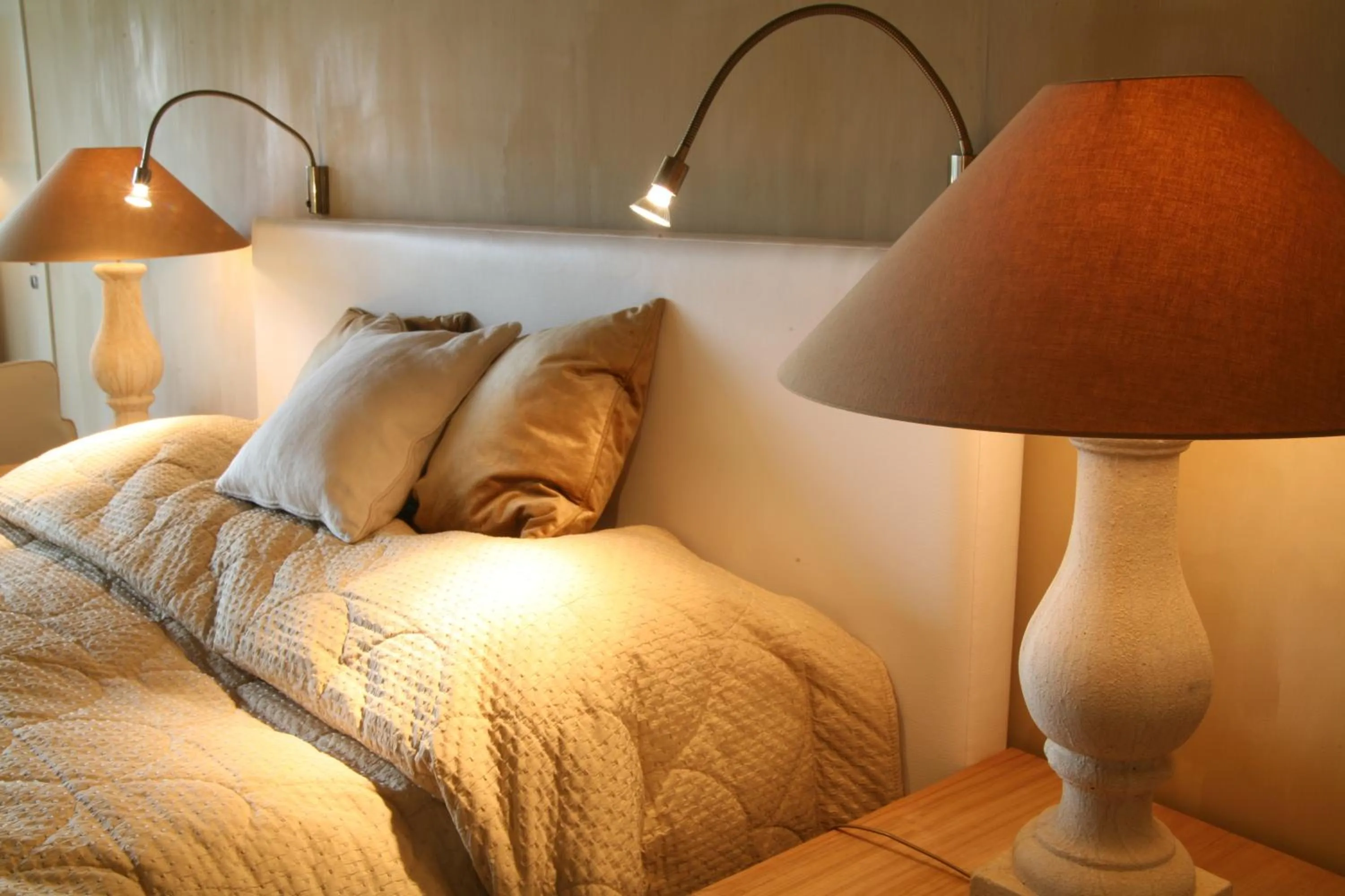 Bed in Restaurant Hotel Merlet