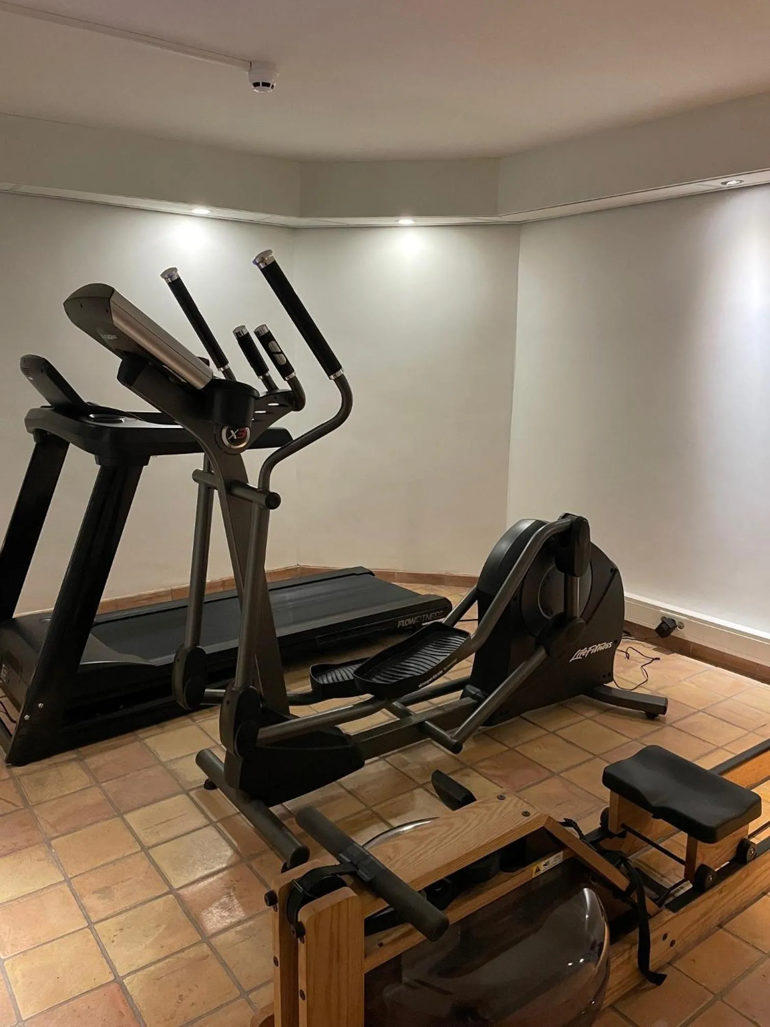Fitness centre/facilities in Restaurant Hotel Merlet
