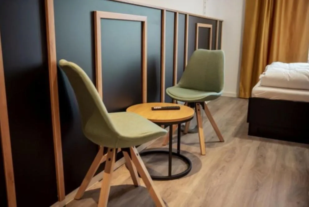 Bed in Hotel Central Vis a Vis