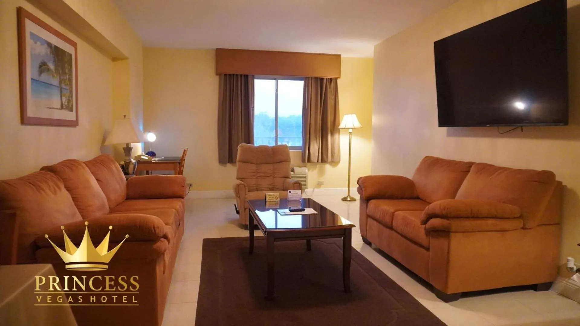 Living room in Princess Vegas Hotel & Casino