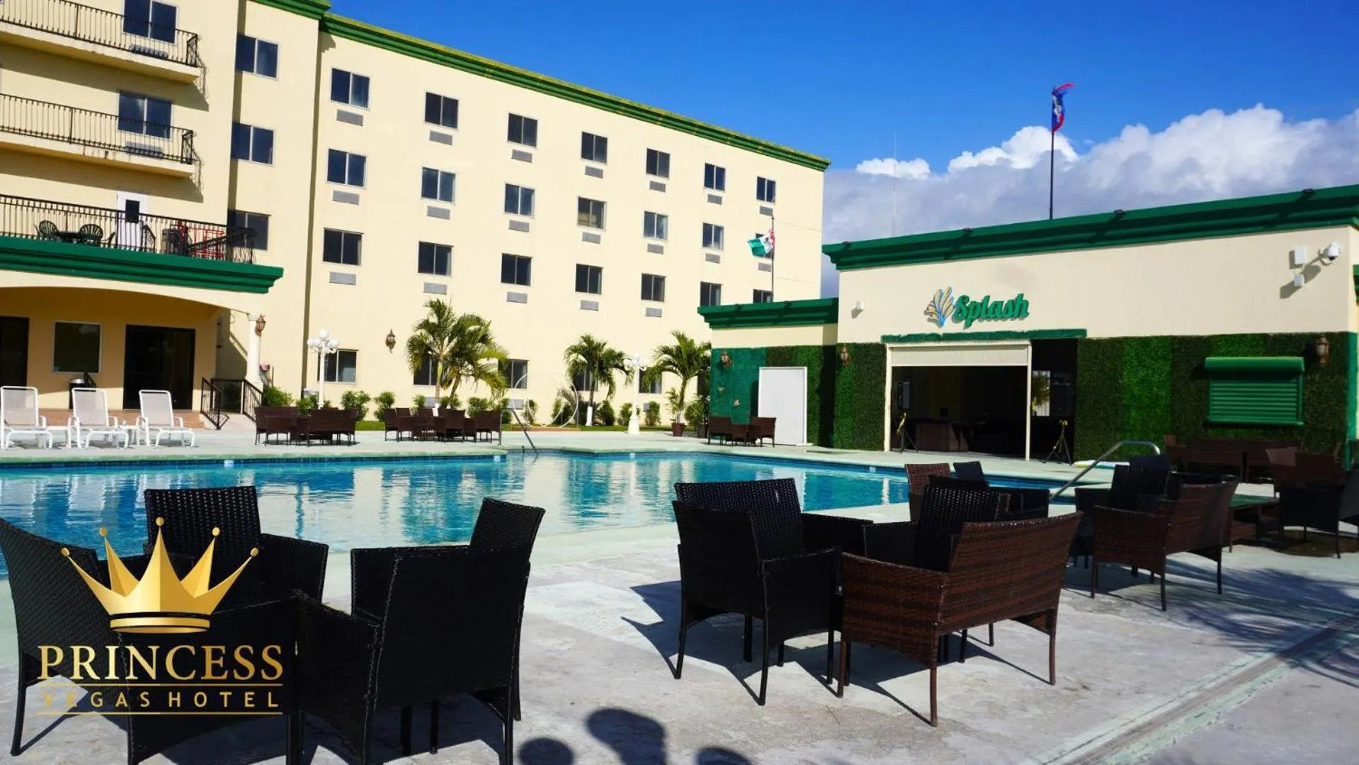 Swimming pool in Princess Vegas Hotel & Casino