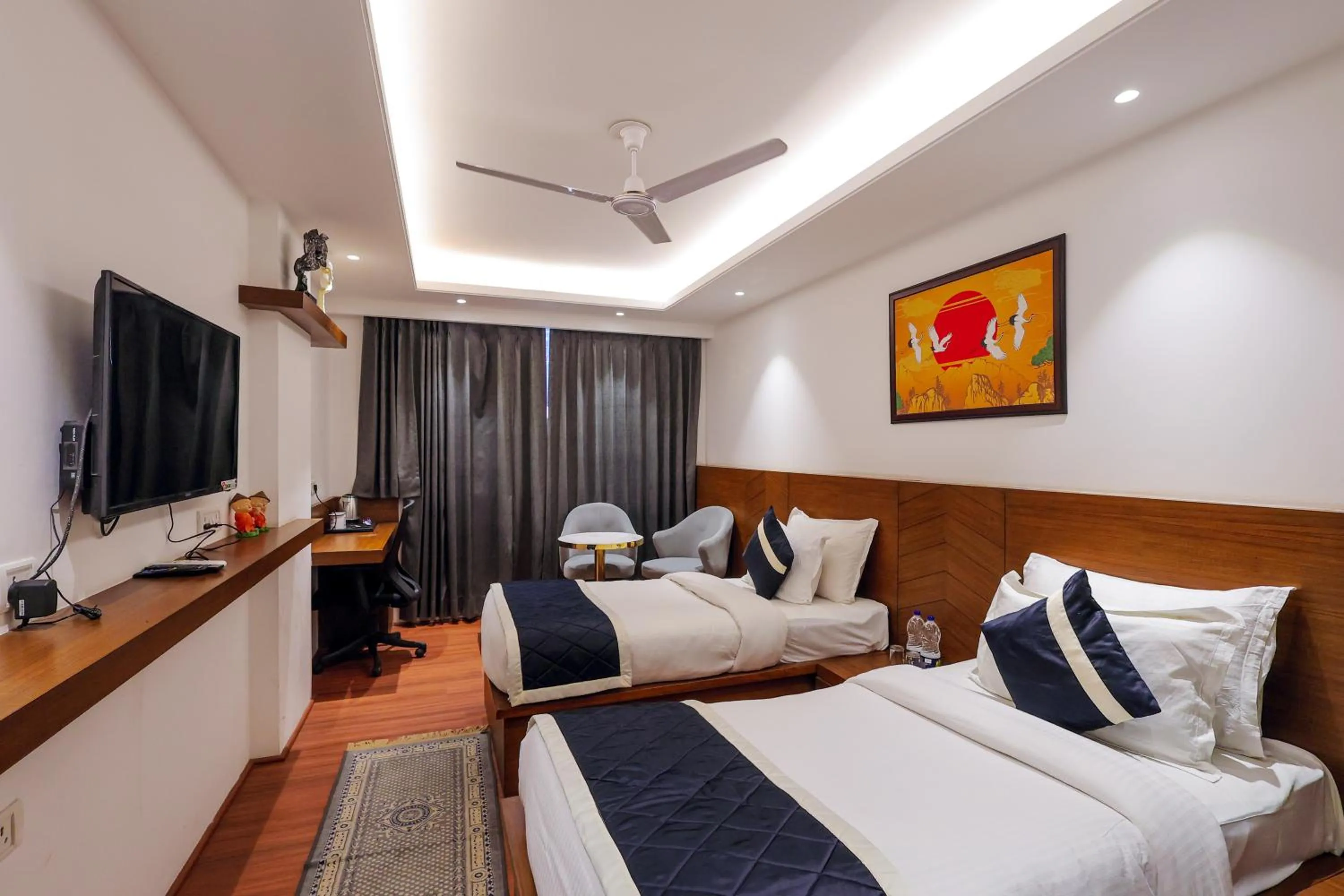 Photo of the whole room, Bed in Nikko Premier - Near Medanta Hospital
