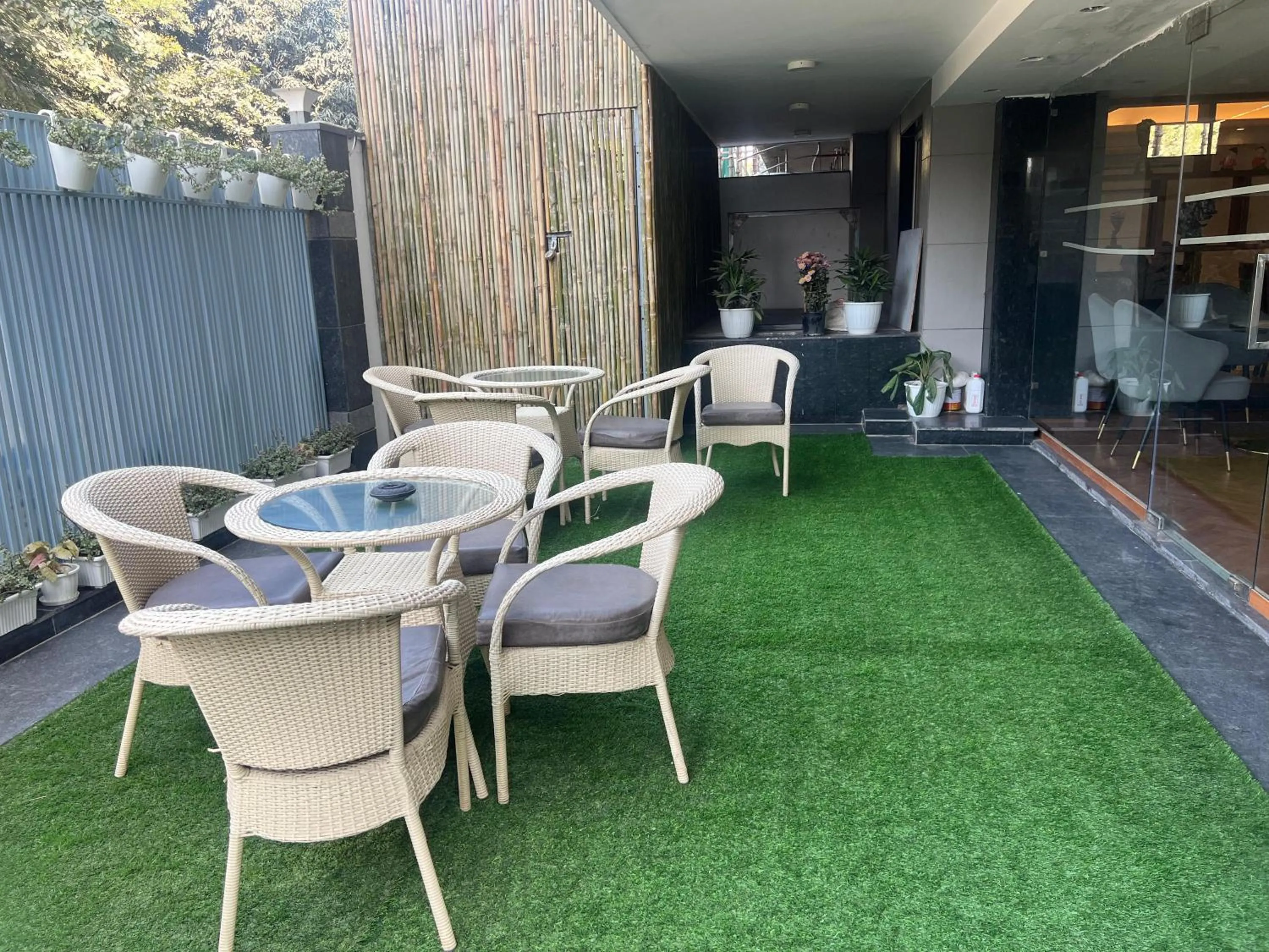 Seating area in Nikko Premier - Near Medanta Hospital
