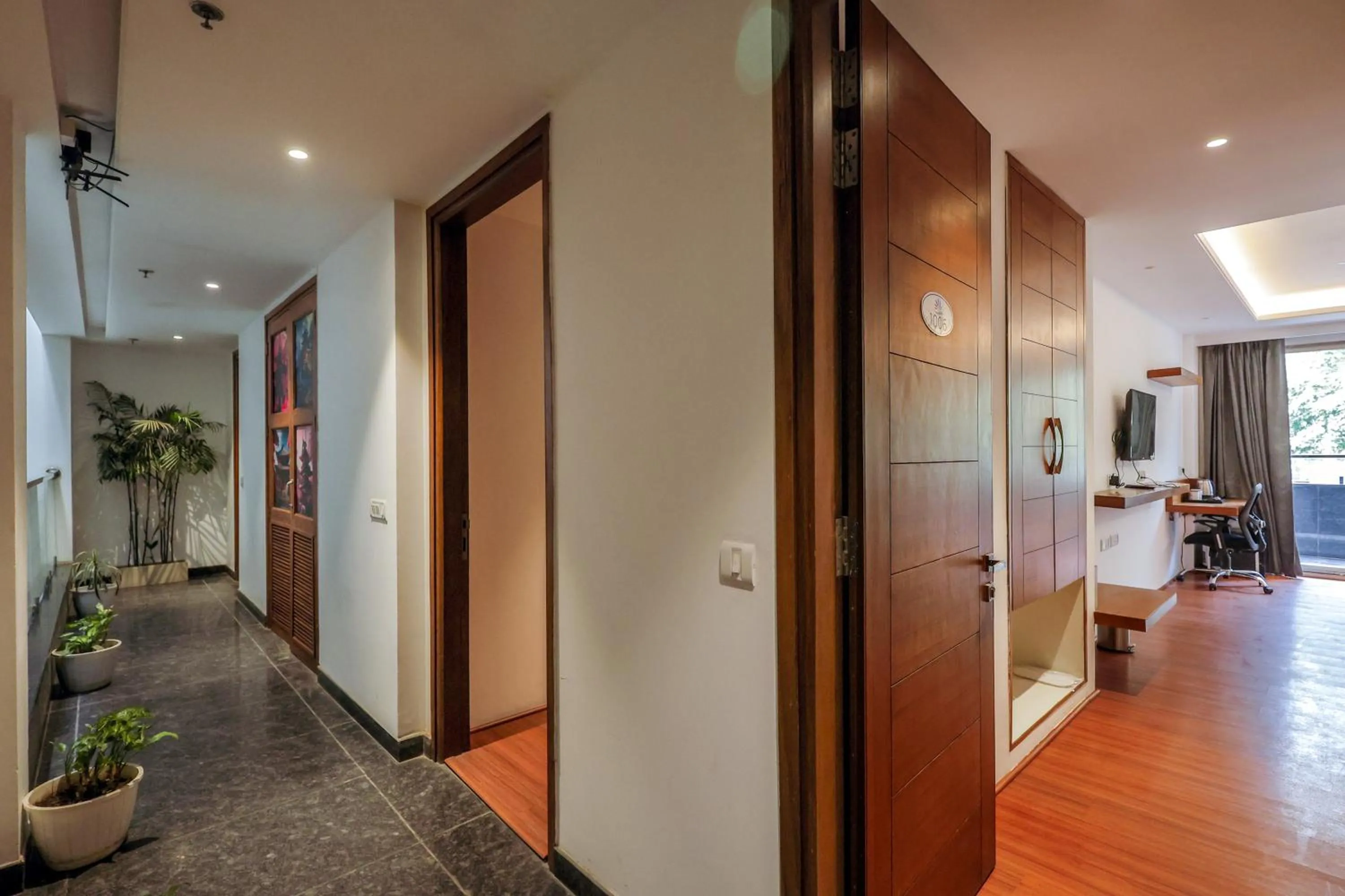 Facade/entrance in Nikko Premier - Near Medanta Hospital