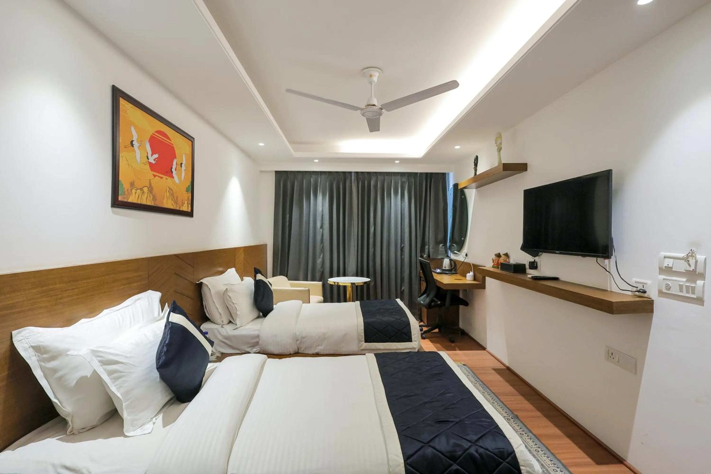 Bed in Nikko Premier - Near Medanta Hospital