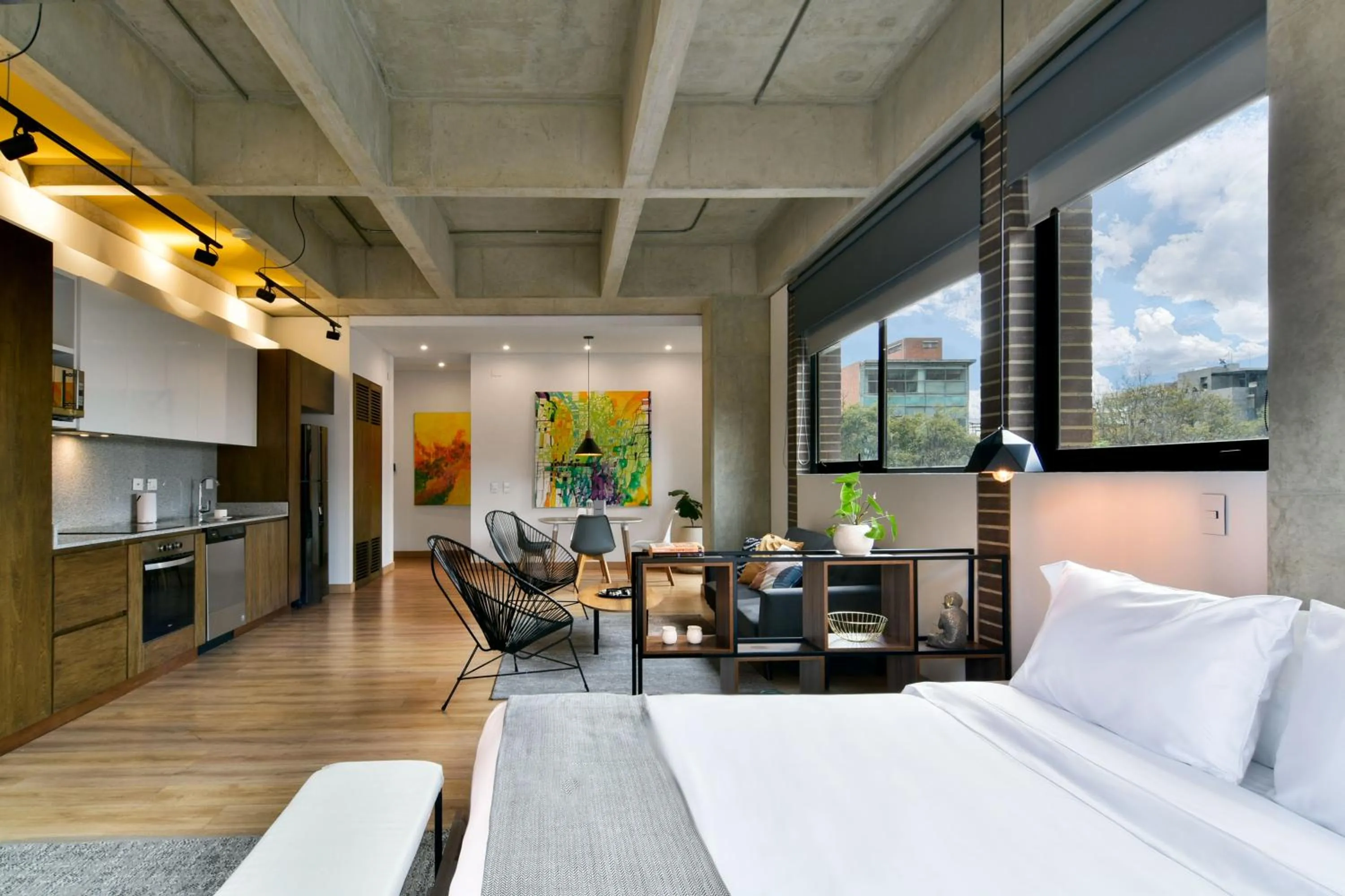 Living room in Canvas By Wynwood House