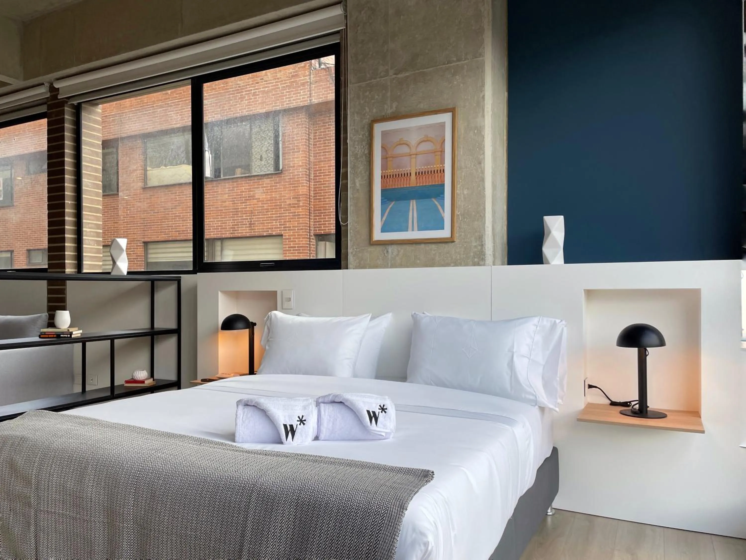 Bed in Canvas By Wynwood House