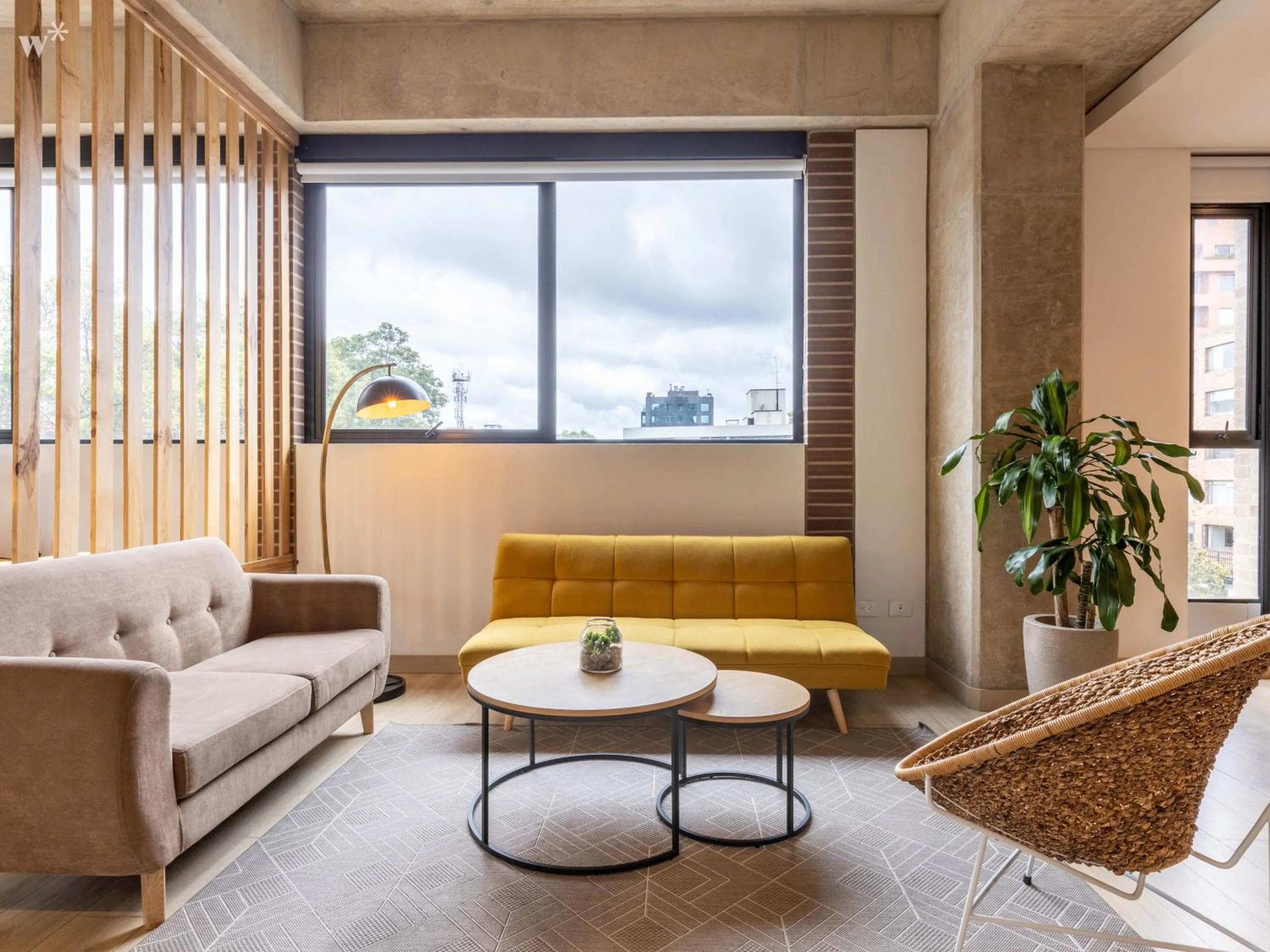 Living room in Canvas By Wynwood House