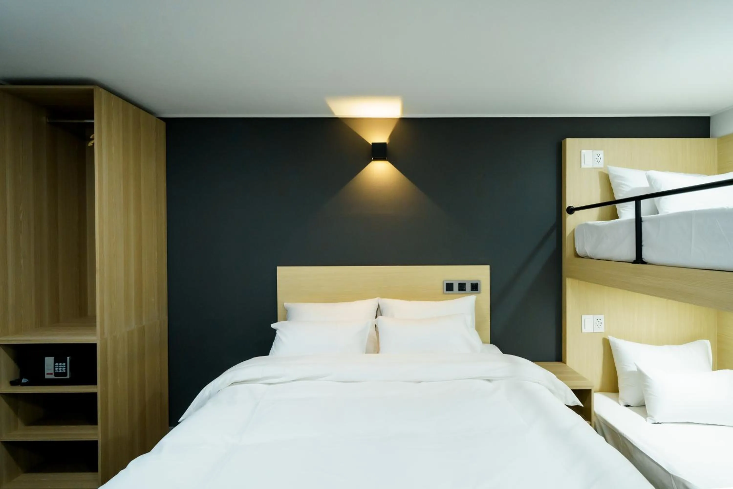 Bed in The Stay Hue Myeongdong