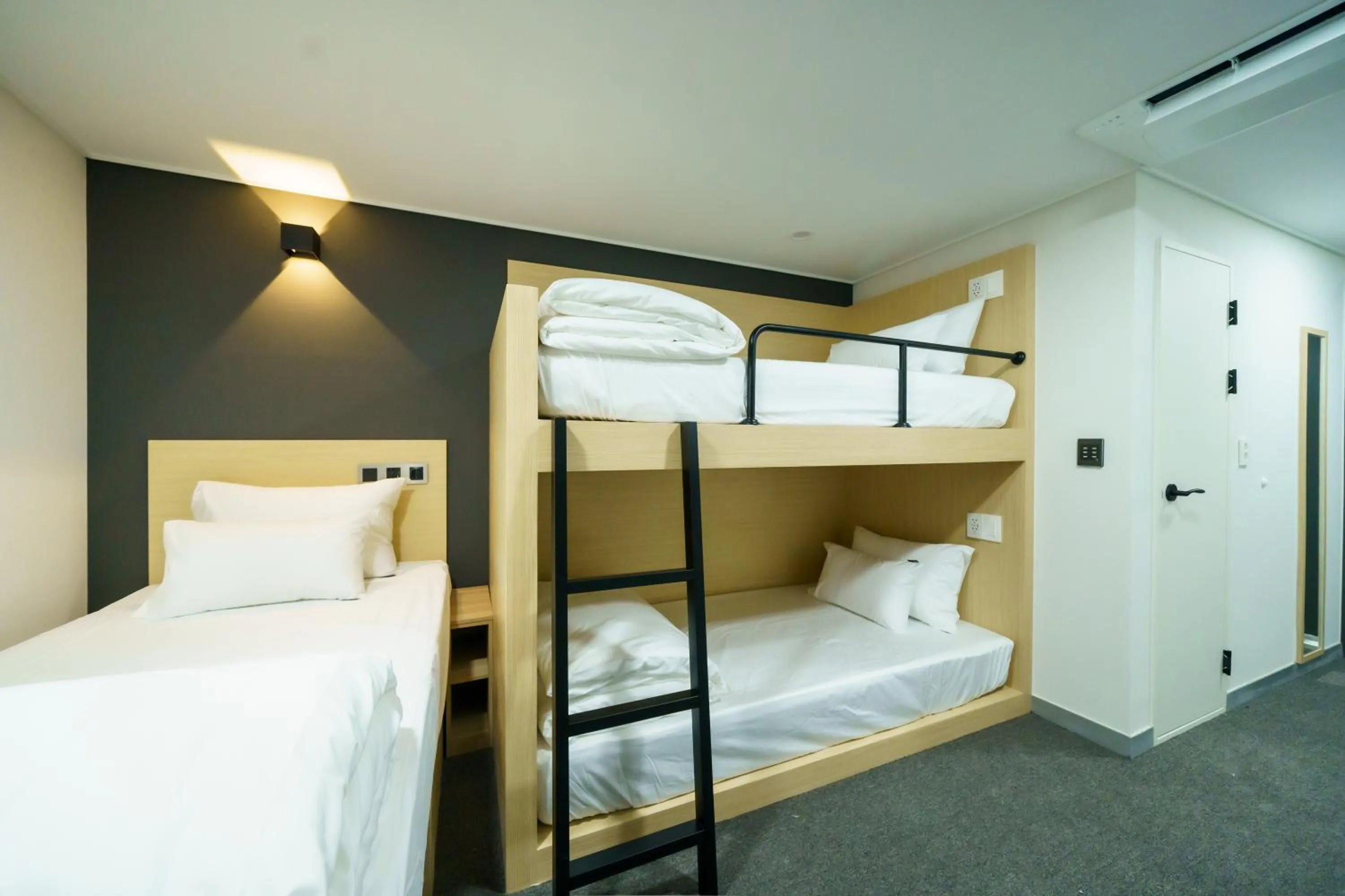 Bed in The Stay Hue Myeongdong