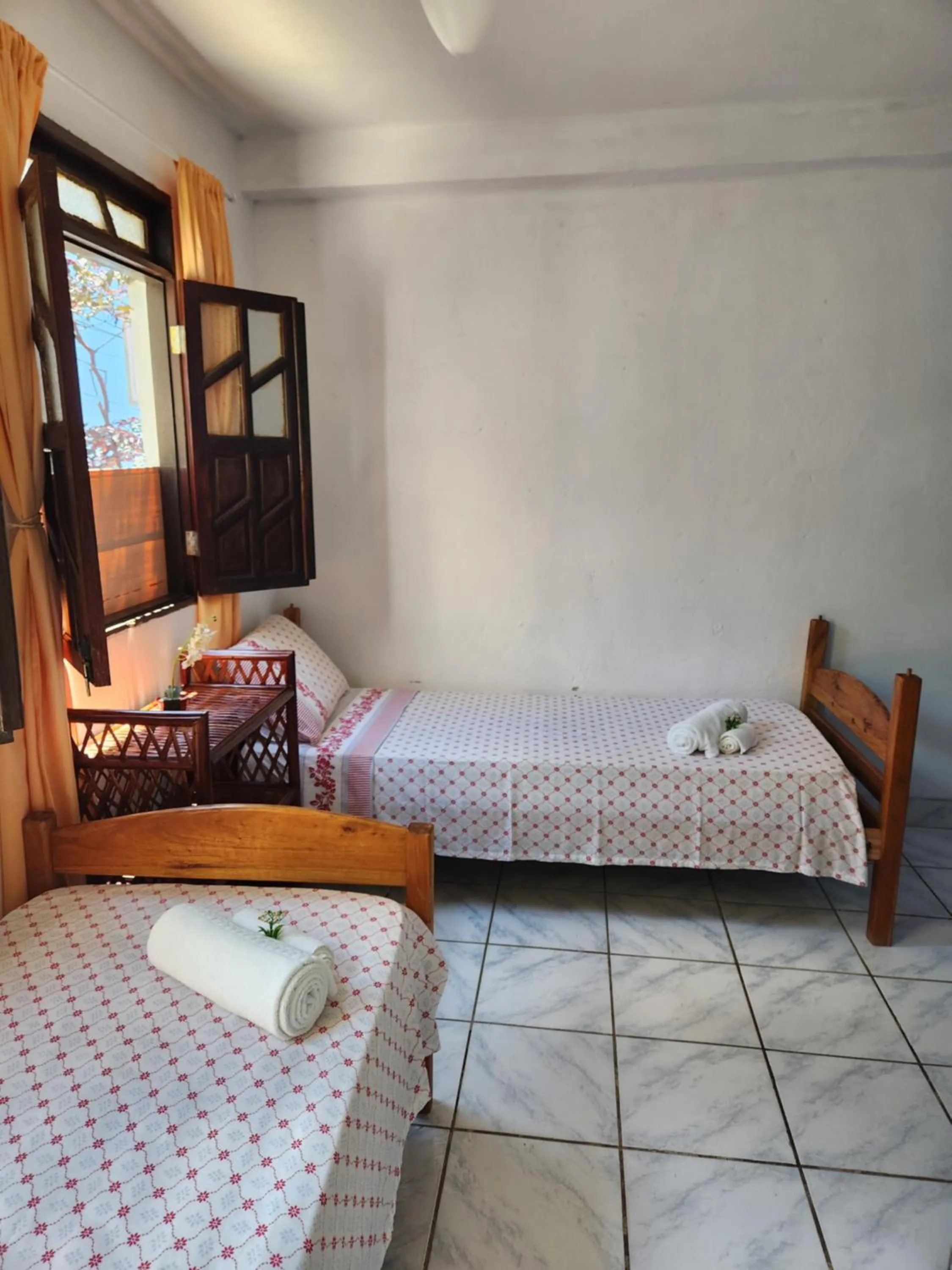 Bed in Pousada Velho Garimpo